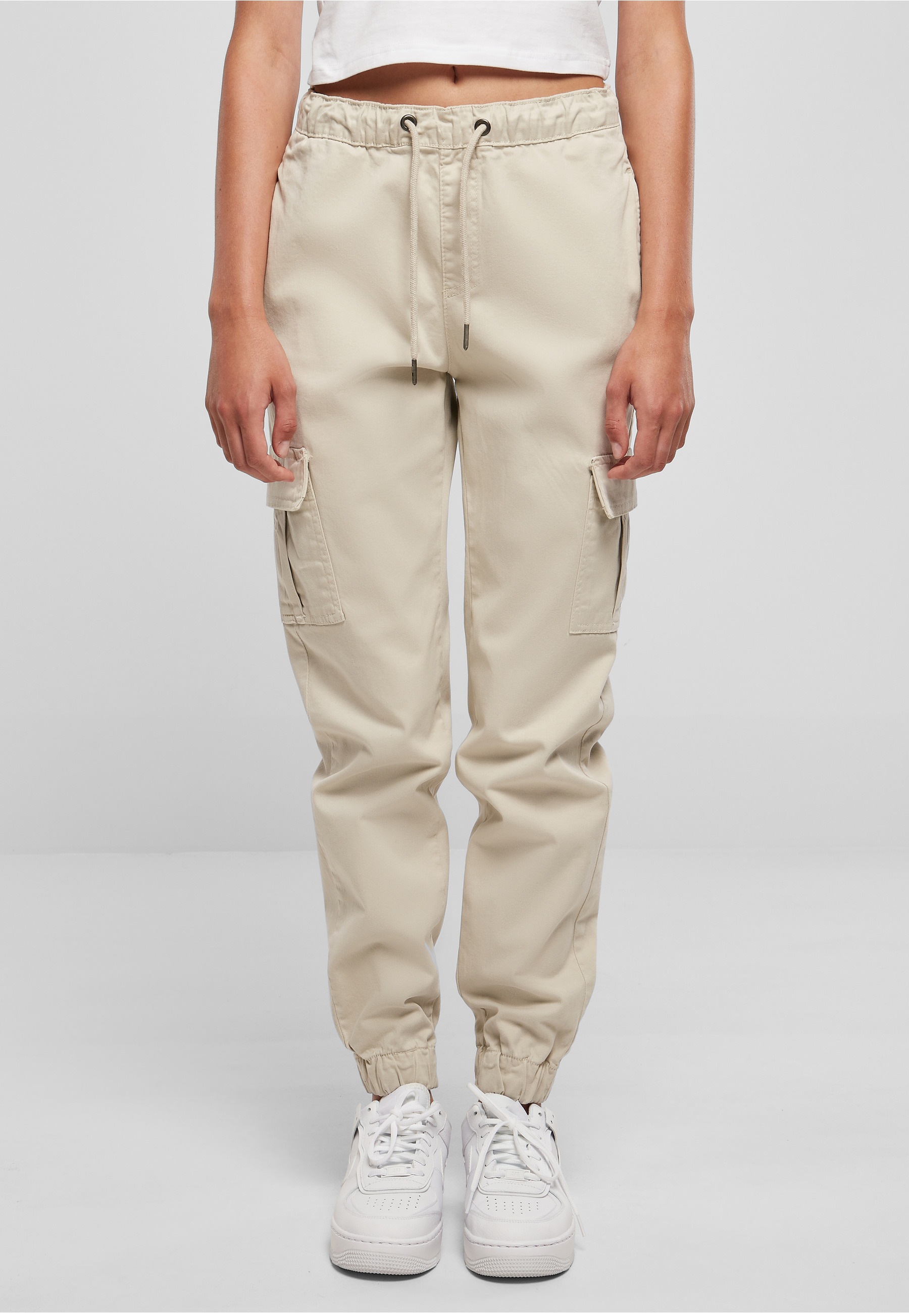 URBAN CLASSICS Stoffhose »Urban Classics Damen«