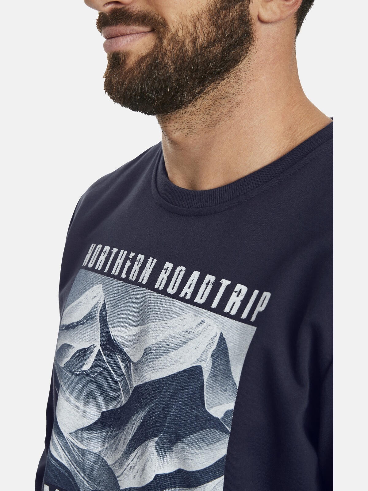 Jan Vanderstorm Sweatshirt »Doppelpack Sweatshirt HOLDGER«, (2 tlg.), mit elastischem Saumbund