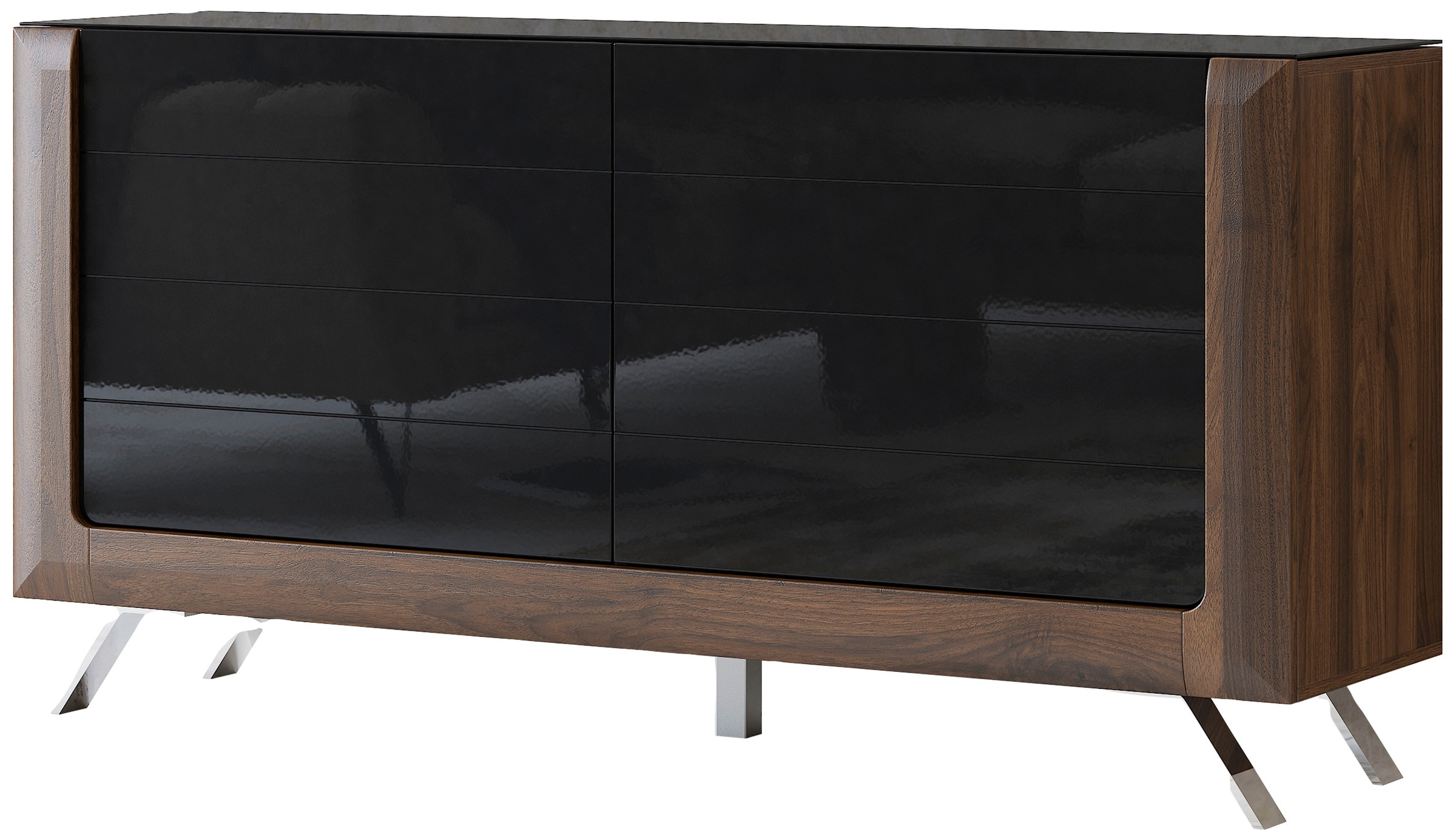 Home affaire Sideboard "Kasai" Breite 160,5 cm, mit 2 Türen günstig online kaufen