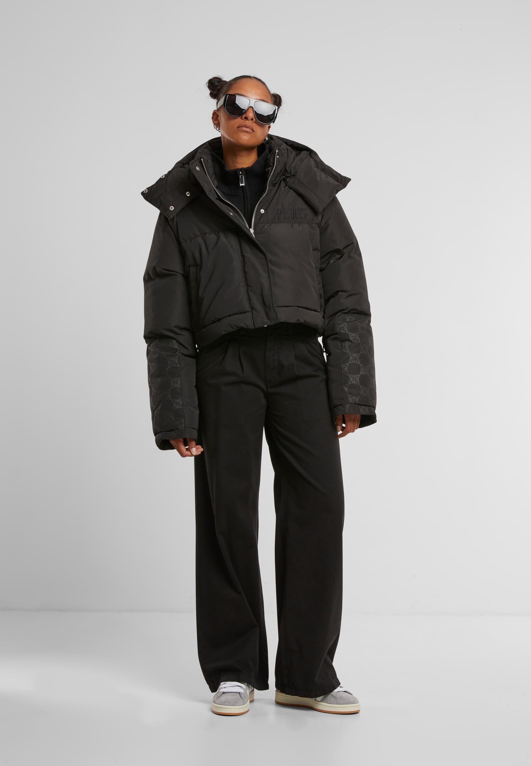 PEQUS Winterjacke »PEQUS PEQUS Aether Cropped Puffer Jacket«, (1 St.), ohne Kapuze