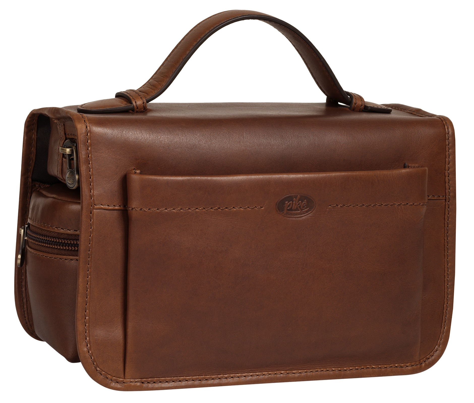 Piké Kulturbeutel echt Leder günstig online kaufen