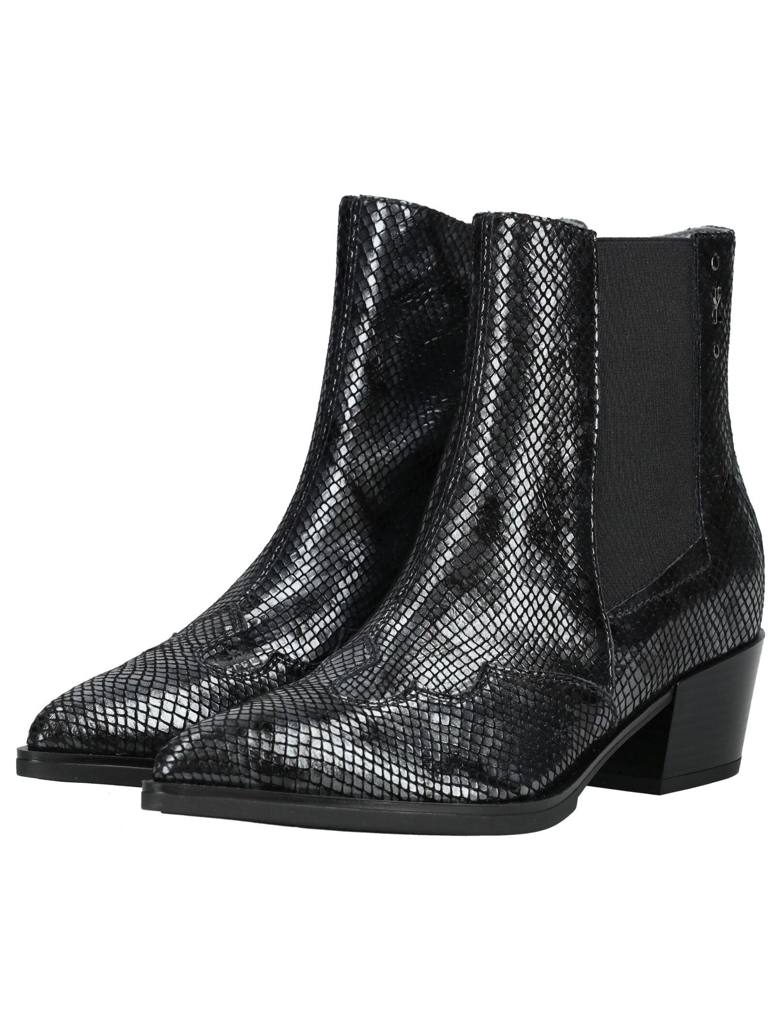 Nero Giardini Bikerboots »Nero Giardini Stiefelette Leder/Textil«