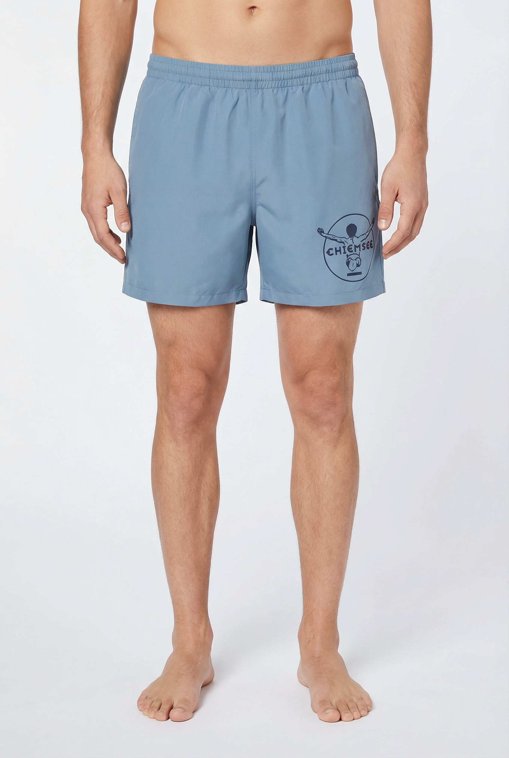 Chiemsee Badeshorts "Swim Shorts Jadeite" aus Baumwolle und Polyester, bequeme Passform, sportliche Schnittform