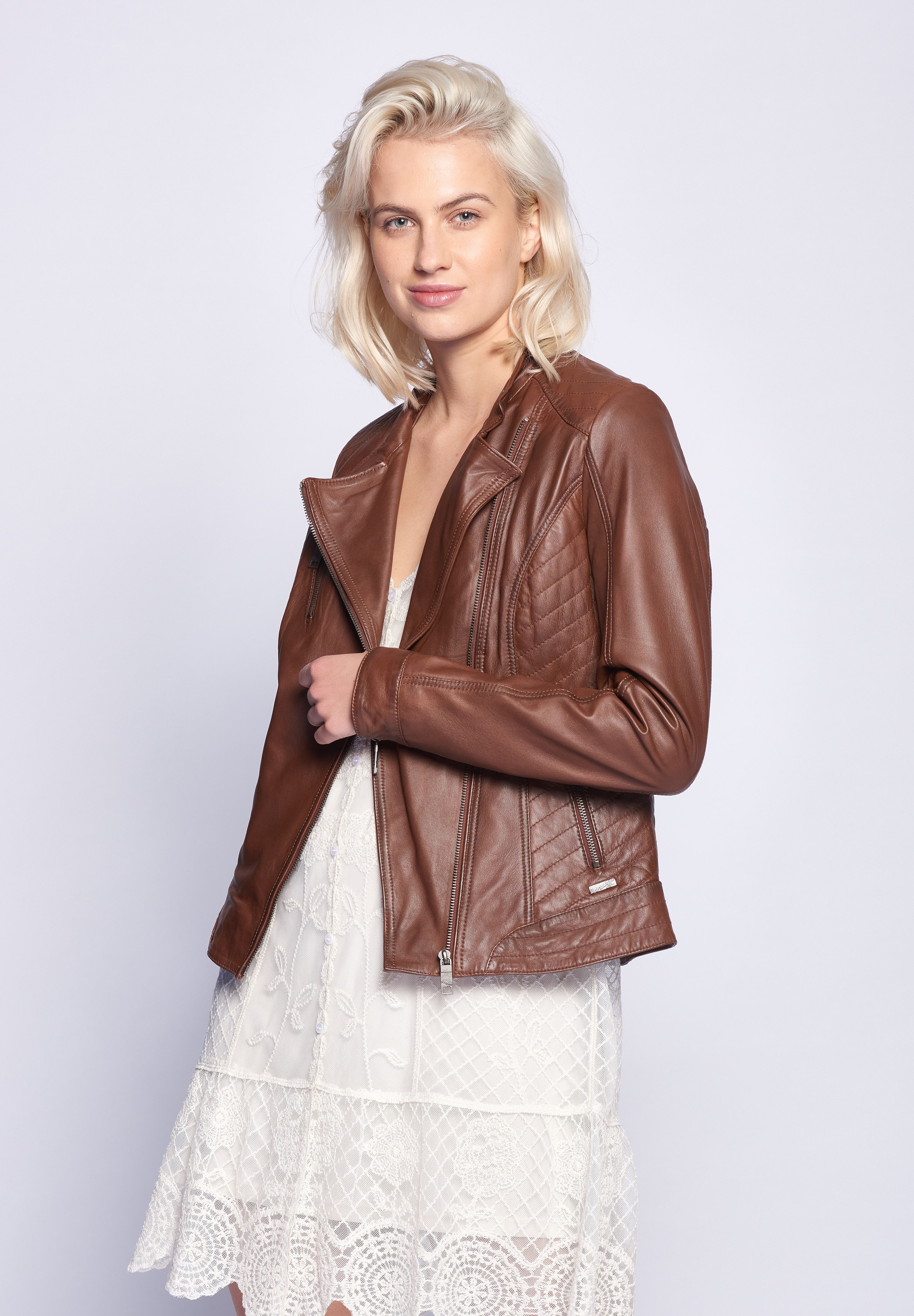 Maze Lederjacke »Sally« BAUR | bestellen online