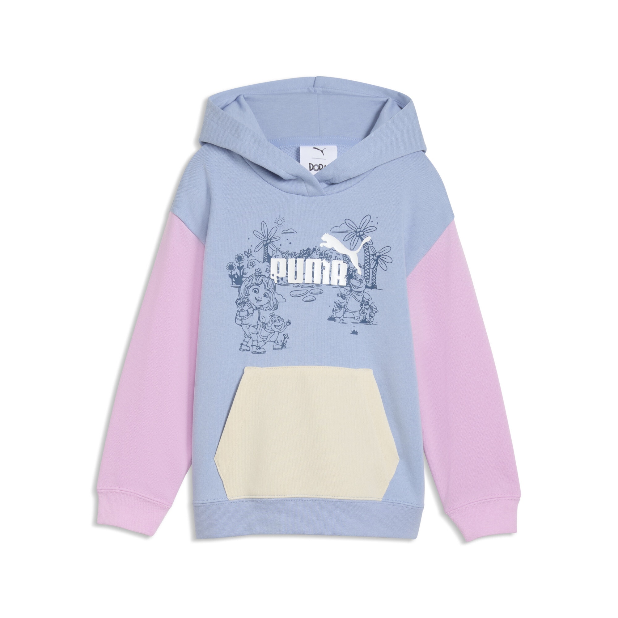 PUMA Kapuzenpullover "PUMA x DORA THE EXPLORER Relaxed Graphic Hoodie Mädchen"