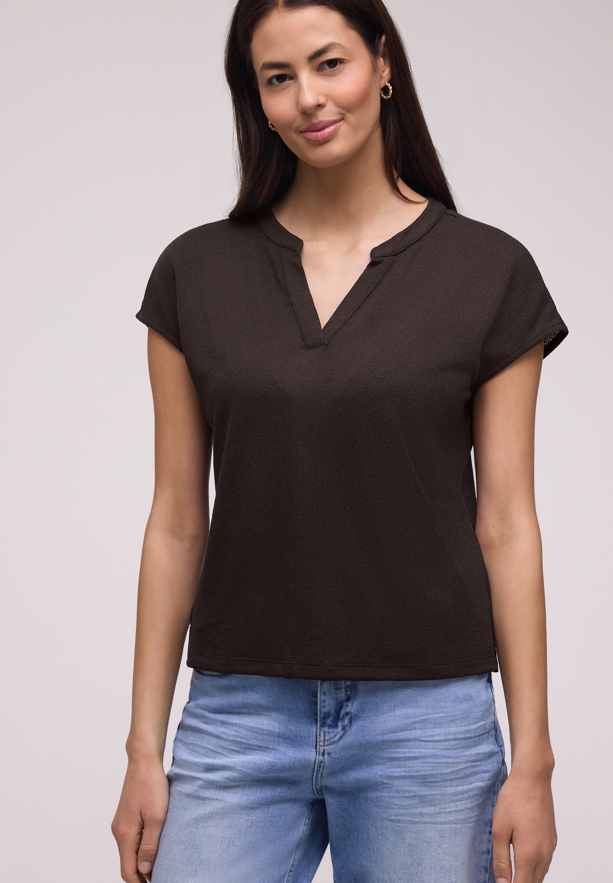 STREET ONE T-Shirt soft und weich günstig online kaufen