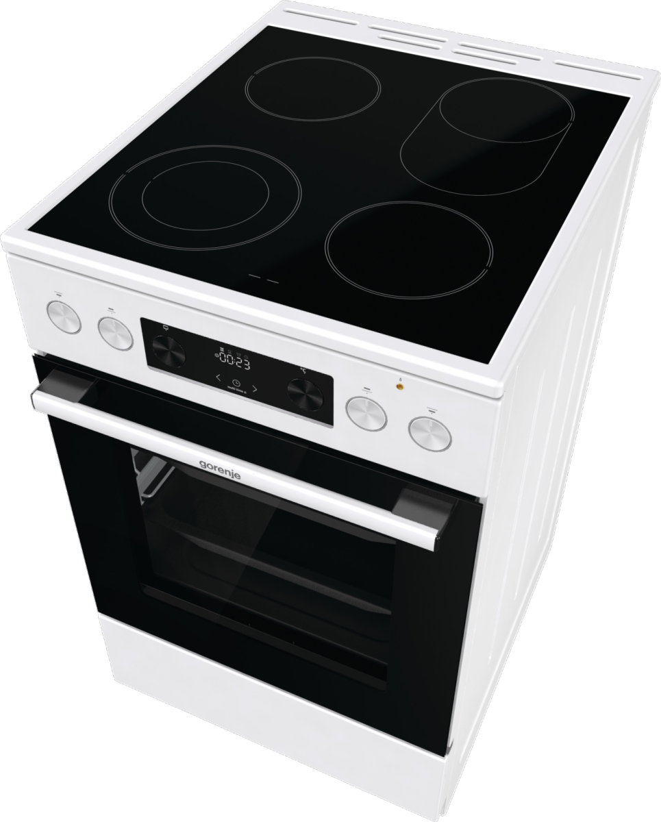Cuisinière Électrique Pose Libre Gorenje GECS5C Blanc 3