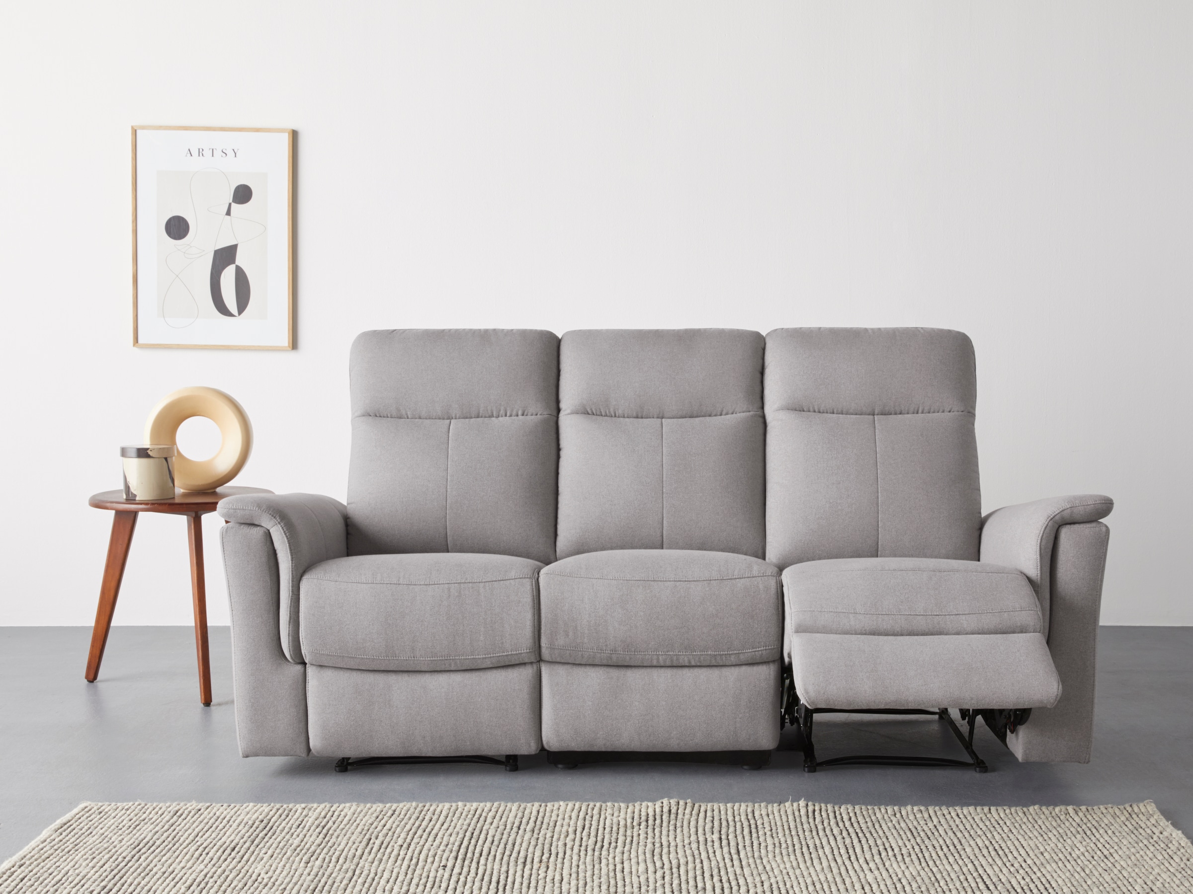 OTTO home 3-Sitzer "Southbrook" mit manueller und elektrischer Relaxfunktion