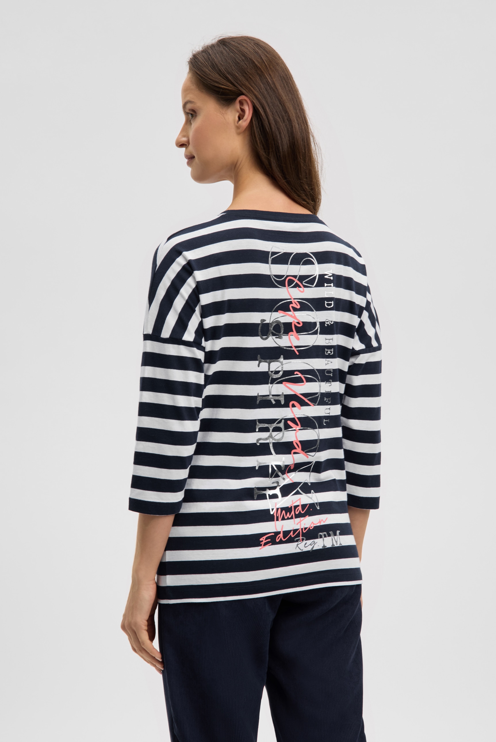 SOCCX Rundhalsshirt aus Baumwolle