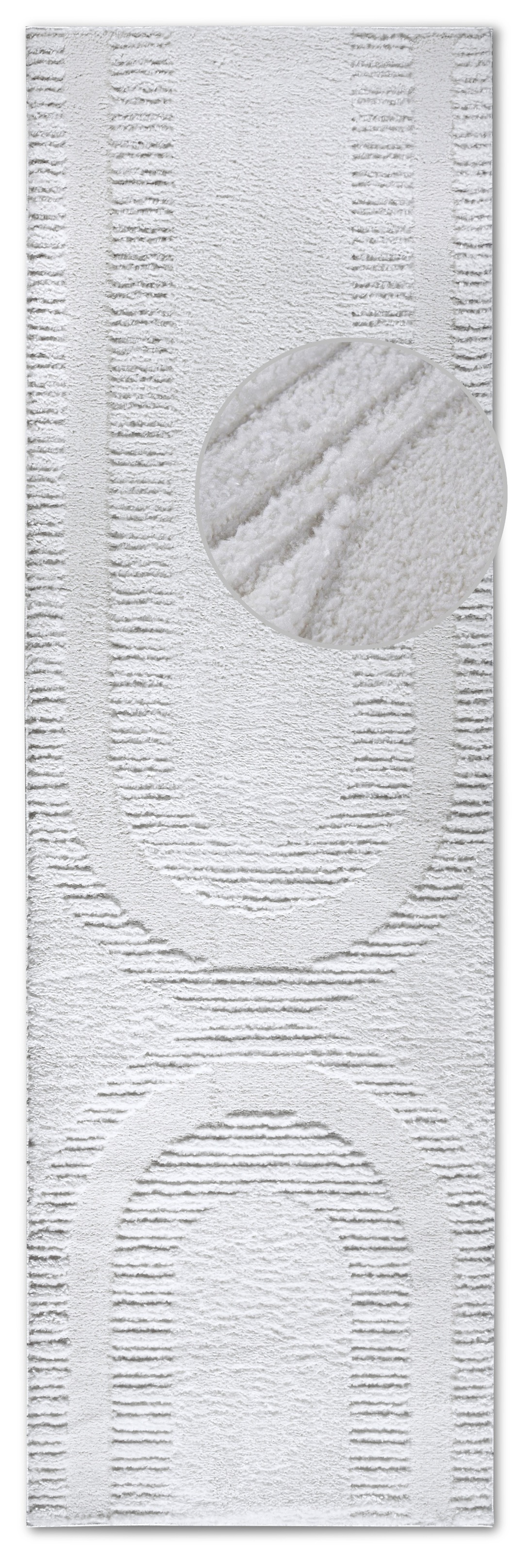 ELLE DECORATION Designteppich "Bartoux" rechteckig 18 mm Höhe Hochflor, Sha günstig online kaufen