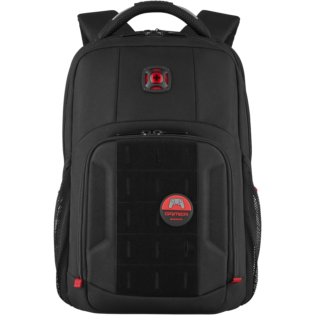 Wenger Laptoprucksack »PlayerMode Gaming-Laptop-Rucksack 15,6 Zoll, schwarz«, für Laptops bis 15,6 Zoll