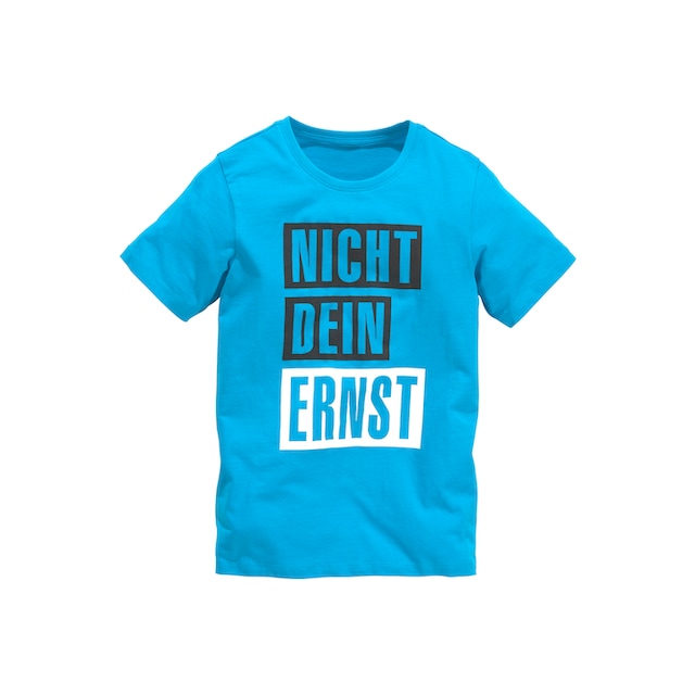 KIDSWORLD T-Shirt »NICHT DEIN ERNST«, Spruch bestellen | BAUR