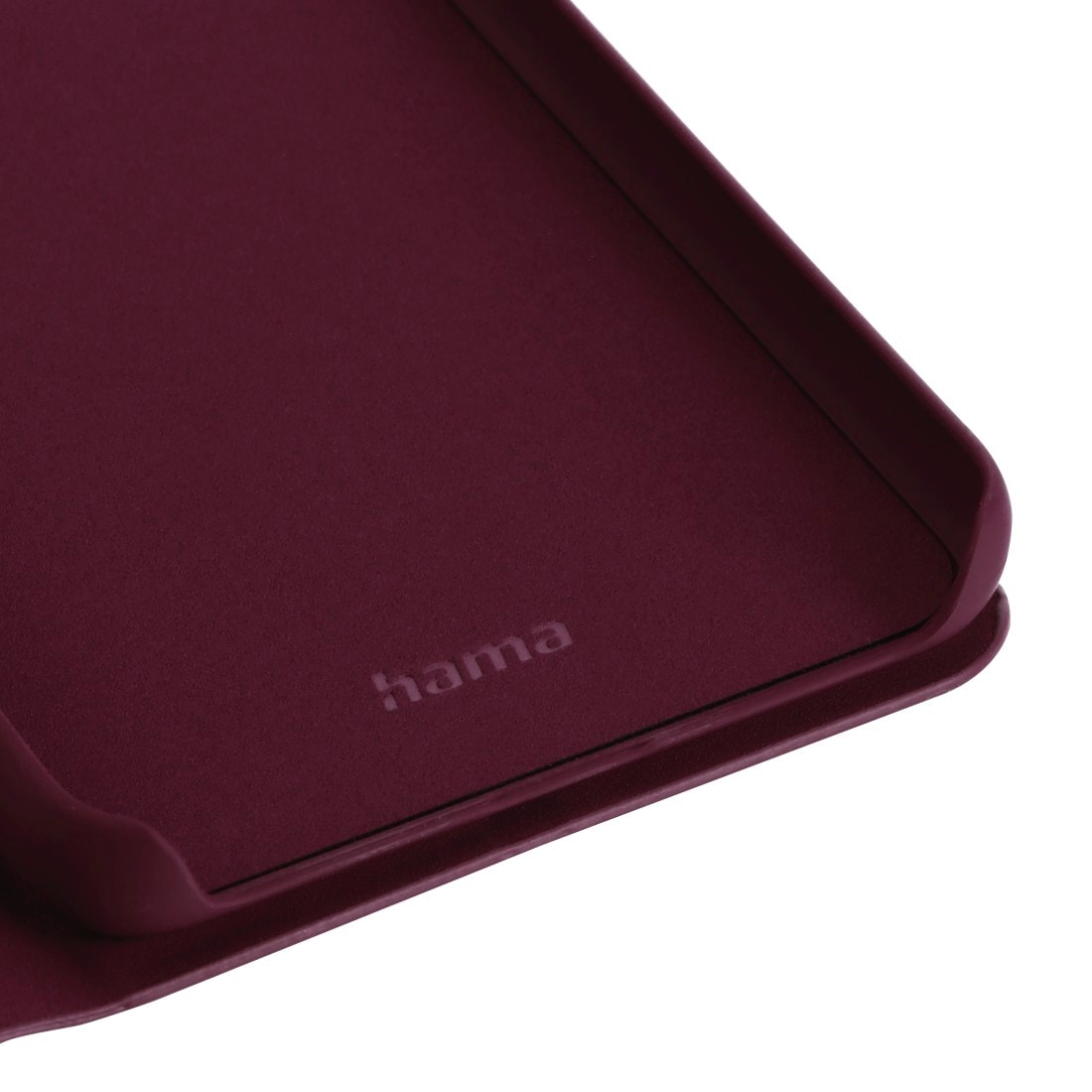 Hama Smartphone-Hülle »Booklet für Apple iPhone 14 aus resistentem Kunstleder«, iPhone 14, Standfunktion und Einsteckfach mit Fingeröffnung