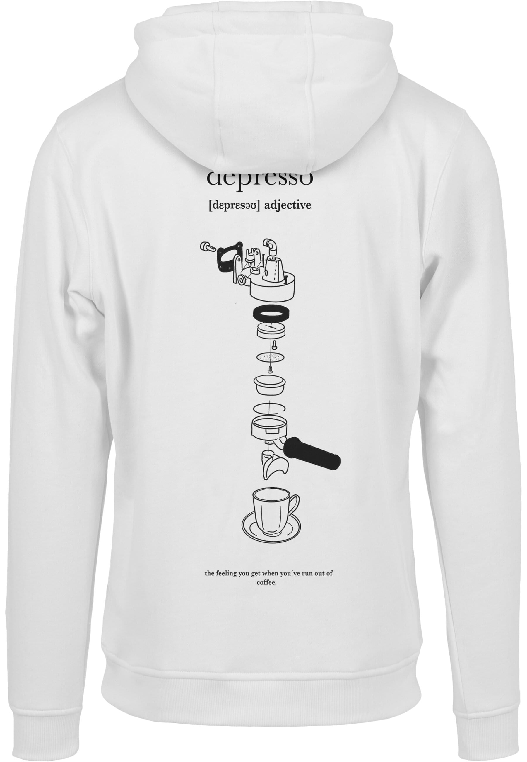 MisterTee Sweatshirt "MisterTee Herren Depresso Hoody" günstig online kaufen