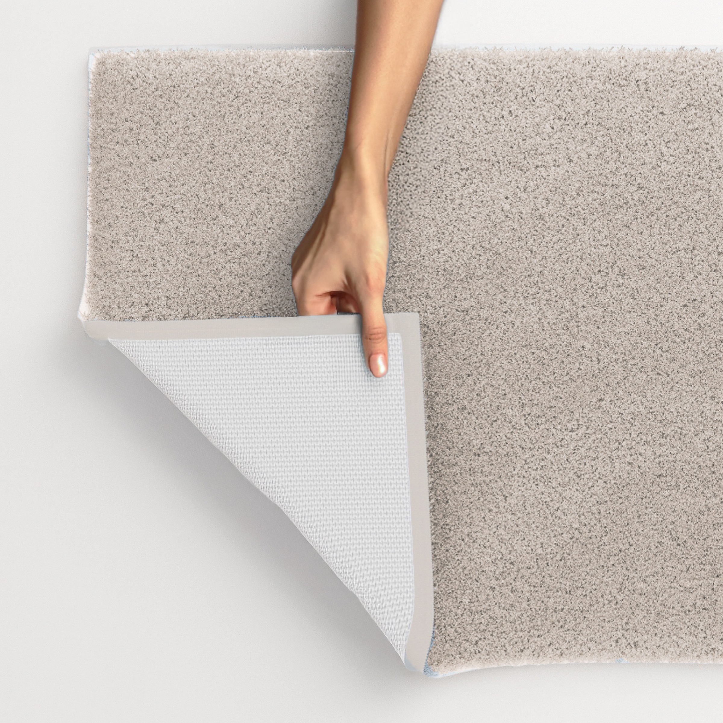 Grund Badematte »Molena« Höhe 28 mm rutschhemmend beschichtet fußbodenheizungsgeeignet Hoher LUXURYSOFT-Flor aus Polyester, 5 Jahre Garantie