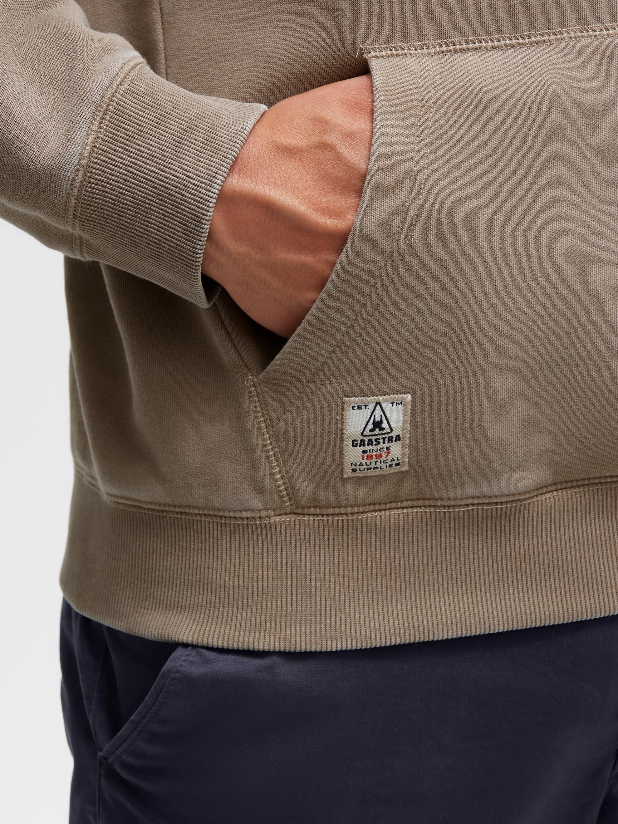 Gaastra Kapuzensweatshirt , mit Stehkragen
