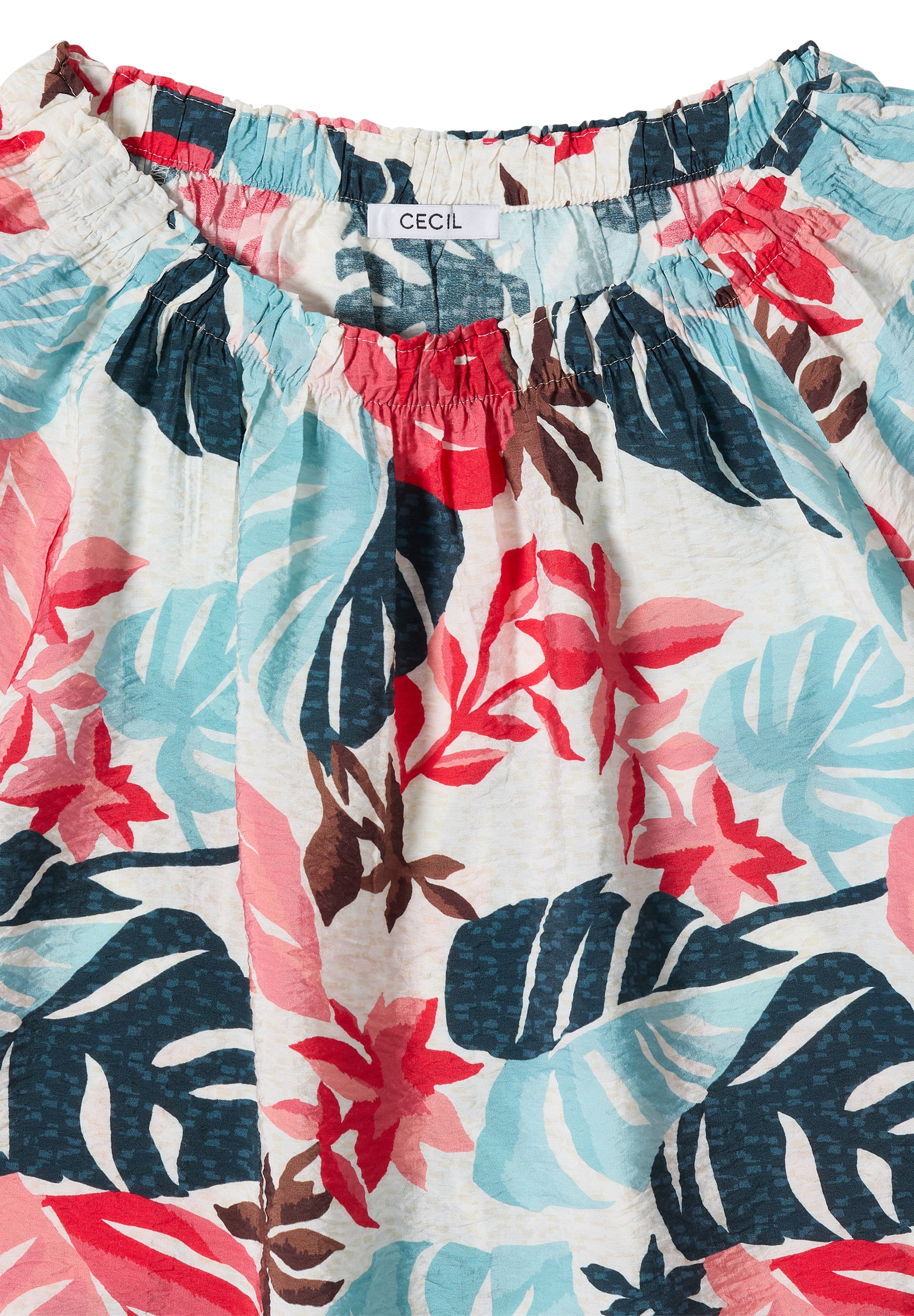 Cecil Carmenbluse aus softer Viskose