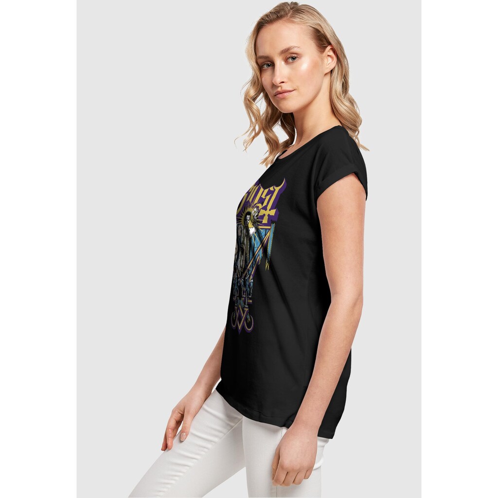 Merchcode T-Shirt »Merchcode Damen Ladies Ghost - Blessing black T-Shirt«, (1 tlg.)