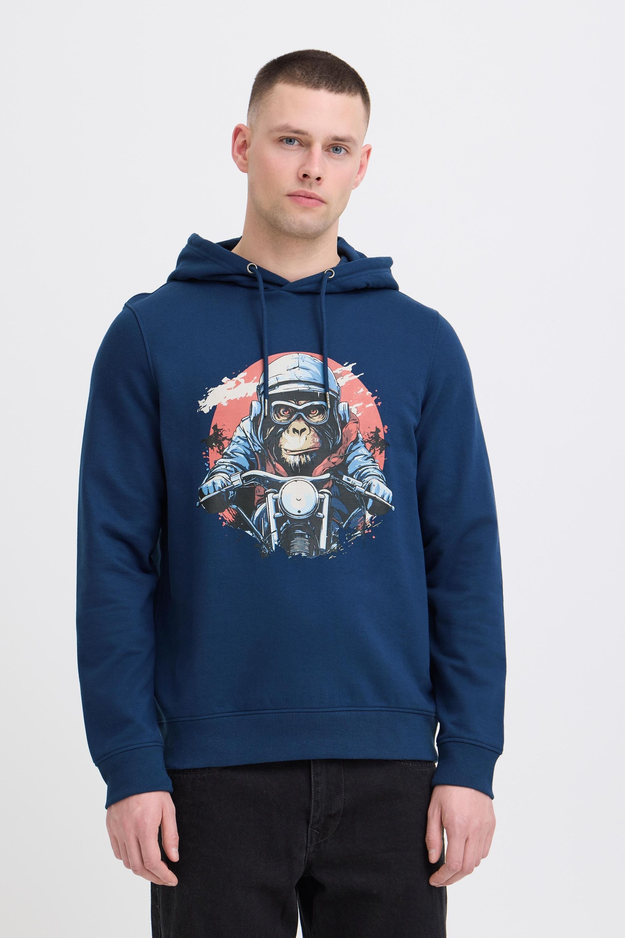 Blend Kapuzenpullover "BHRona Animal print" Hoodie mit Animal Print günstig online kaufen