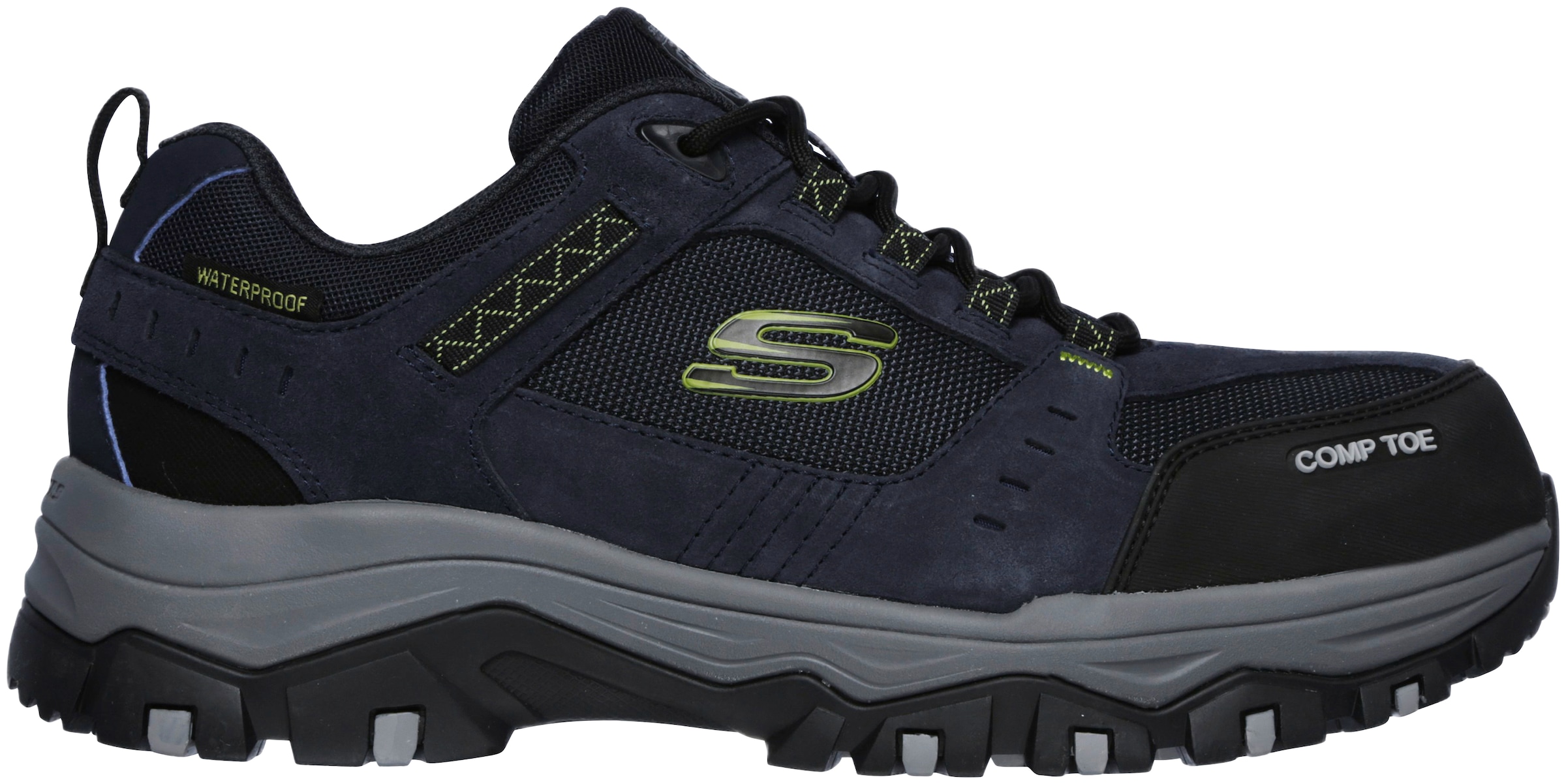 Skechers Sicherheitsschuh »GREETAH«, SB WR SRA, wasserfest und mit Memory Foam Einlegesohle