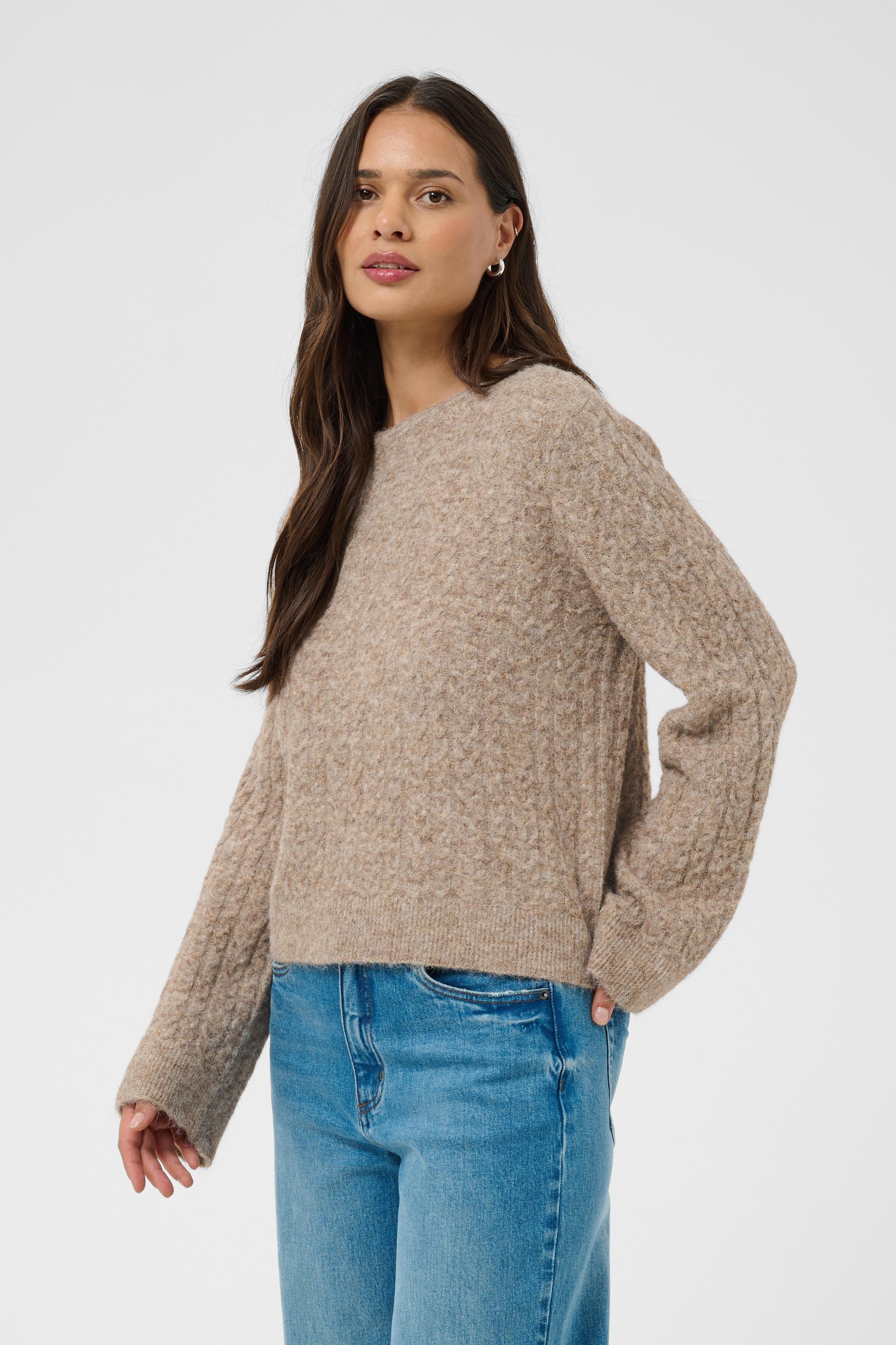 KAFFE Strickpullover »Damen Strickpullover KAmelanie«