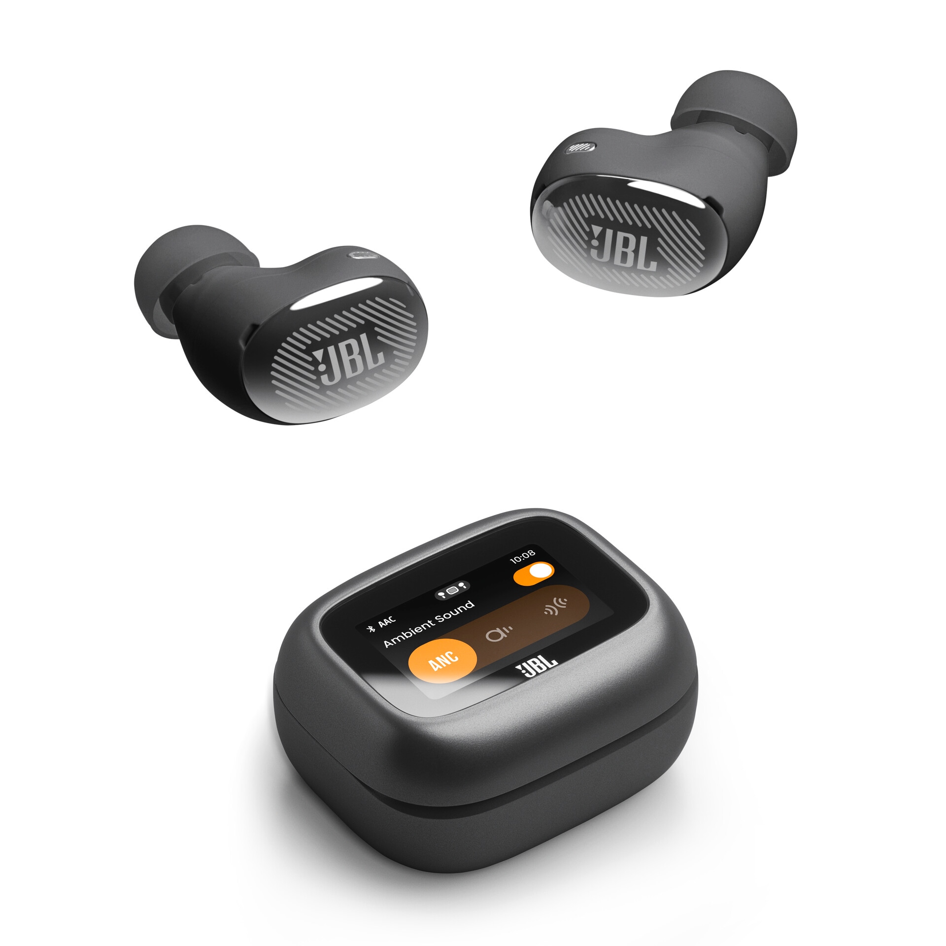 "JBL wireless In-Ear-Kopfhörer ""LIVE BUDS 4"", schwarz, B:10,5cm H:4,5cm T:16,5cm, Kopfhörer, Kabellose Ohrhörer mit Noise-Cancelling-Funktion"