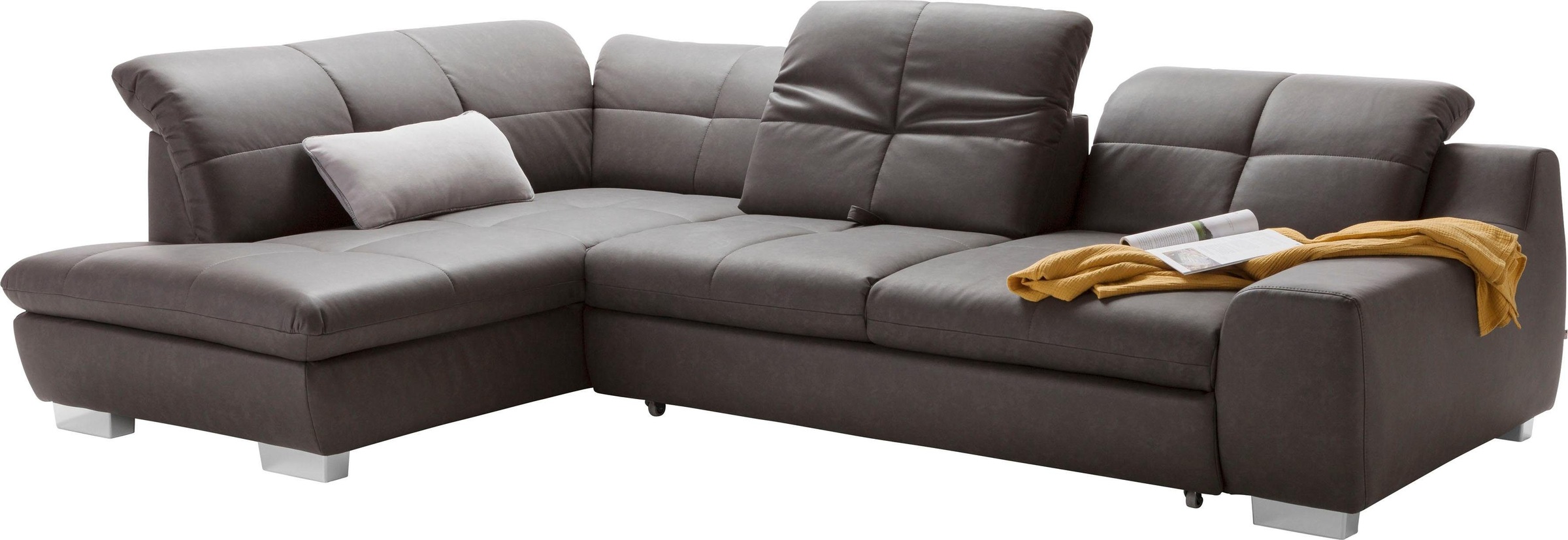 Thumbnail - set one by Musterring Ecksofa "SO 1200 inkl. Sitztiefen- & Rückenverstellung für hohen Sitzkomfort" wahlweise mit Bettfu...