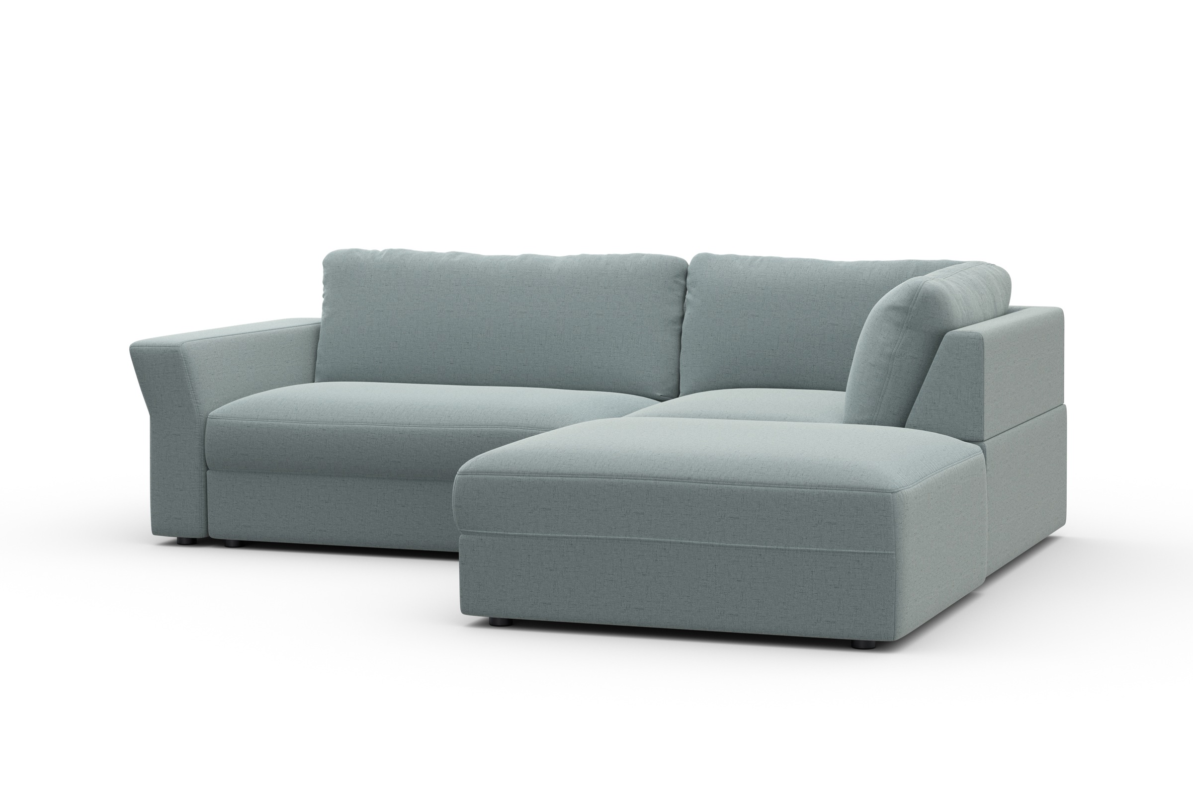 sit&more Ecksofa »Cadabra L-Form«, Breite 243 cm, inklusive Sitztiefenverstellung