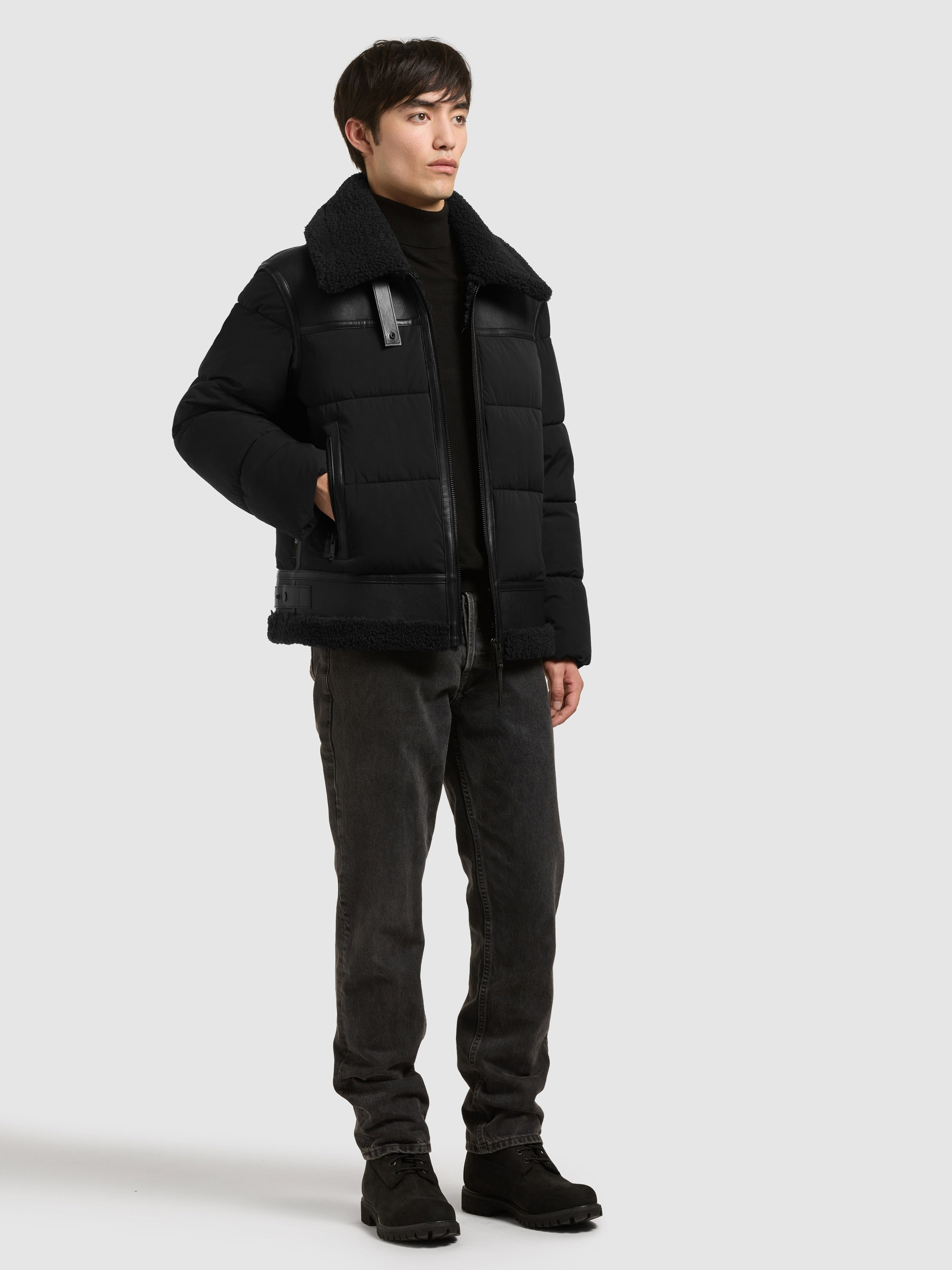 khujo Winterjacke »FLINT« ohne Kapuze