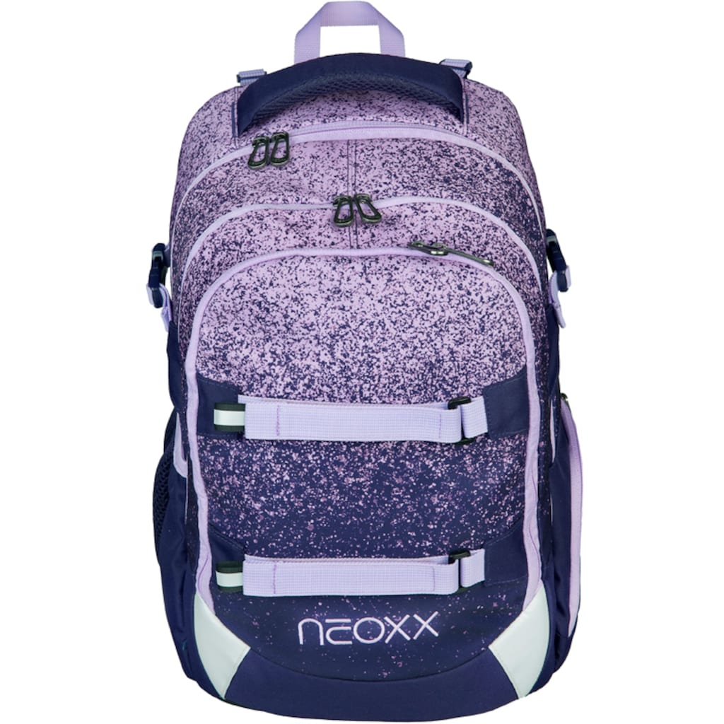 neoxx Schulrucksack »Active, Glitterally perfect«, reflektierende Details