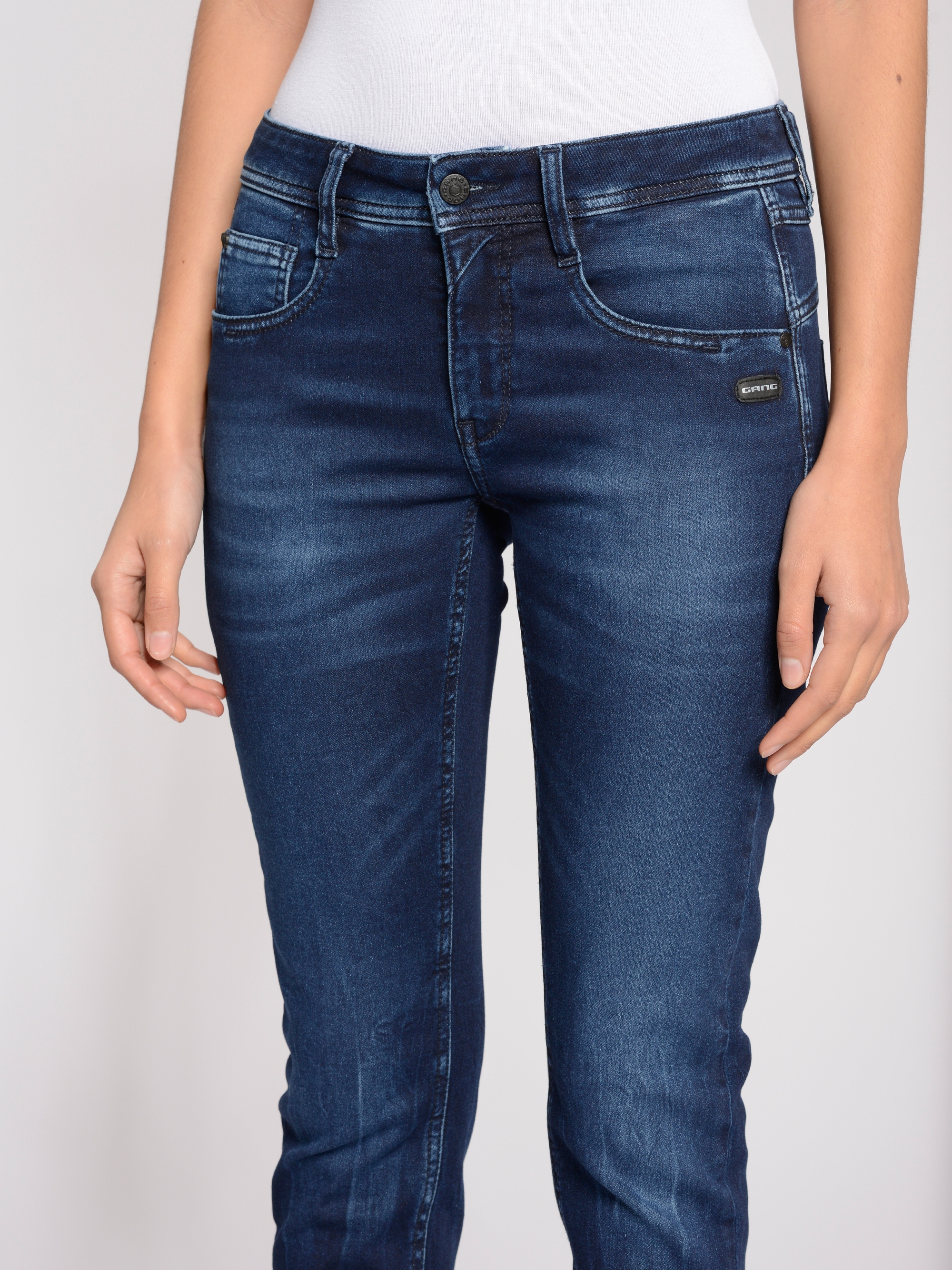 GANG Relax-fit-Jeans »GANG Jeans Relaxed Fit 94AMELIE CROPPED«
