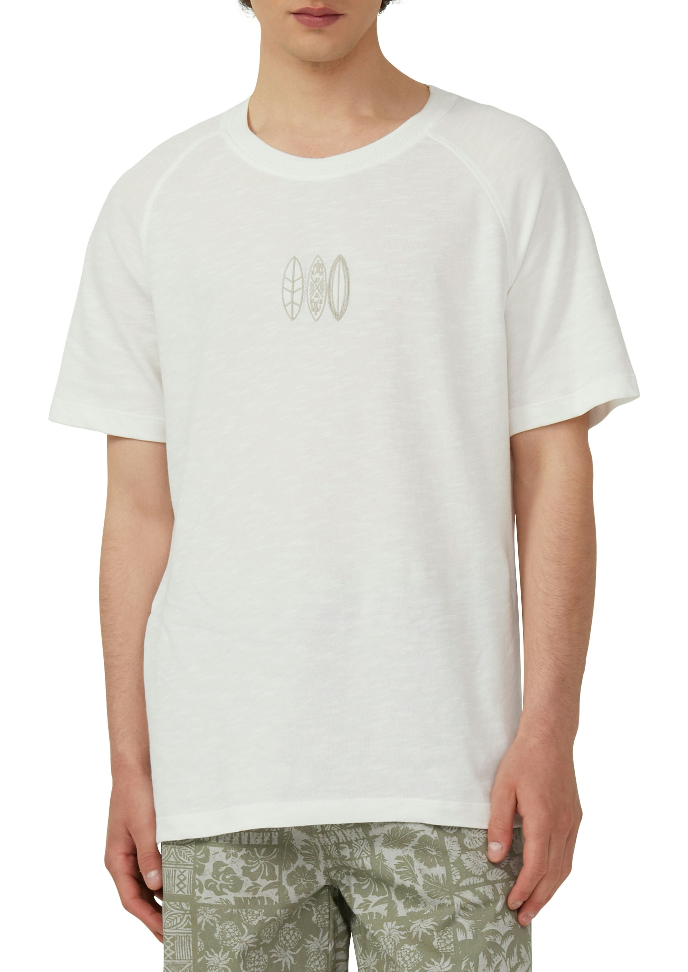 s.Oliver T-Shirt mit Stickerei auf der Brust