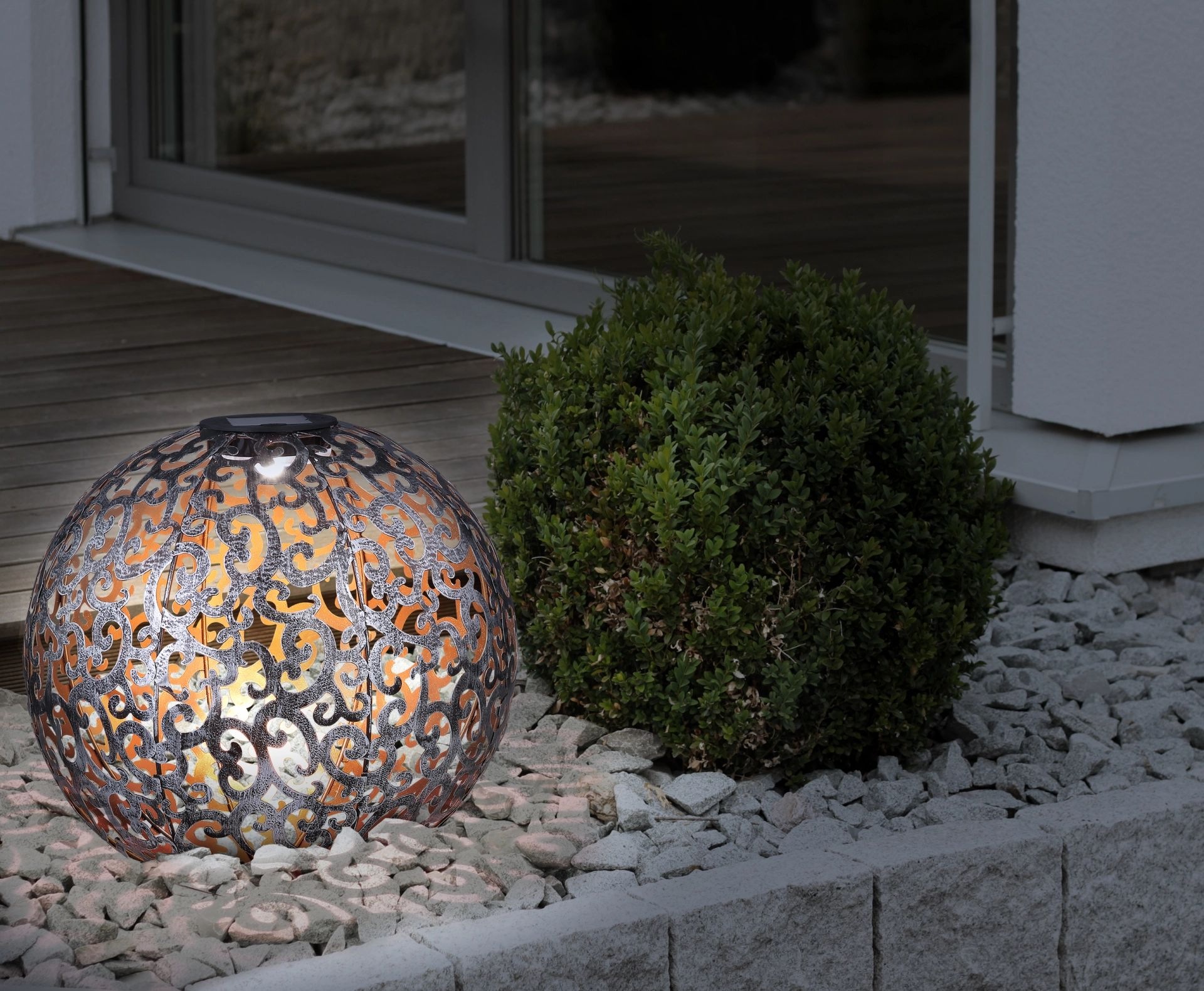 GLOBO LIGHTING Gartenleuchte »AUßENLEUCHTE«, 1 flammig, Leuchtmittel LED-Modul | LED fest integriert, Garten Dekorleuchte