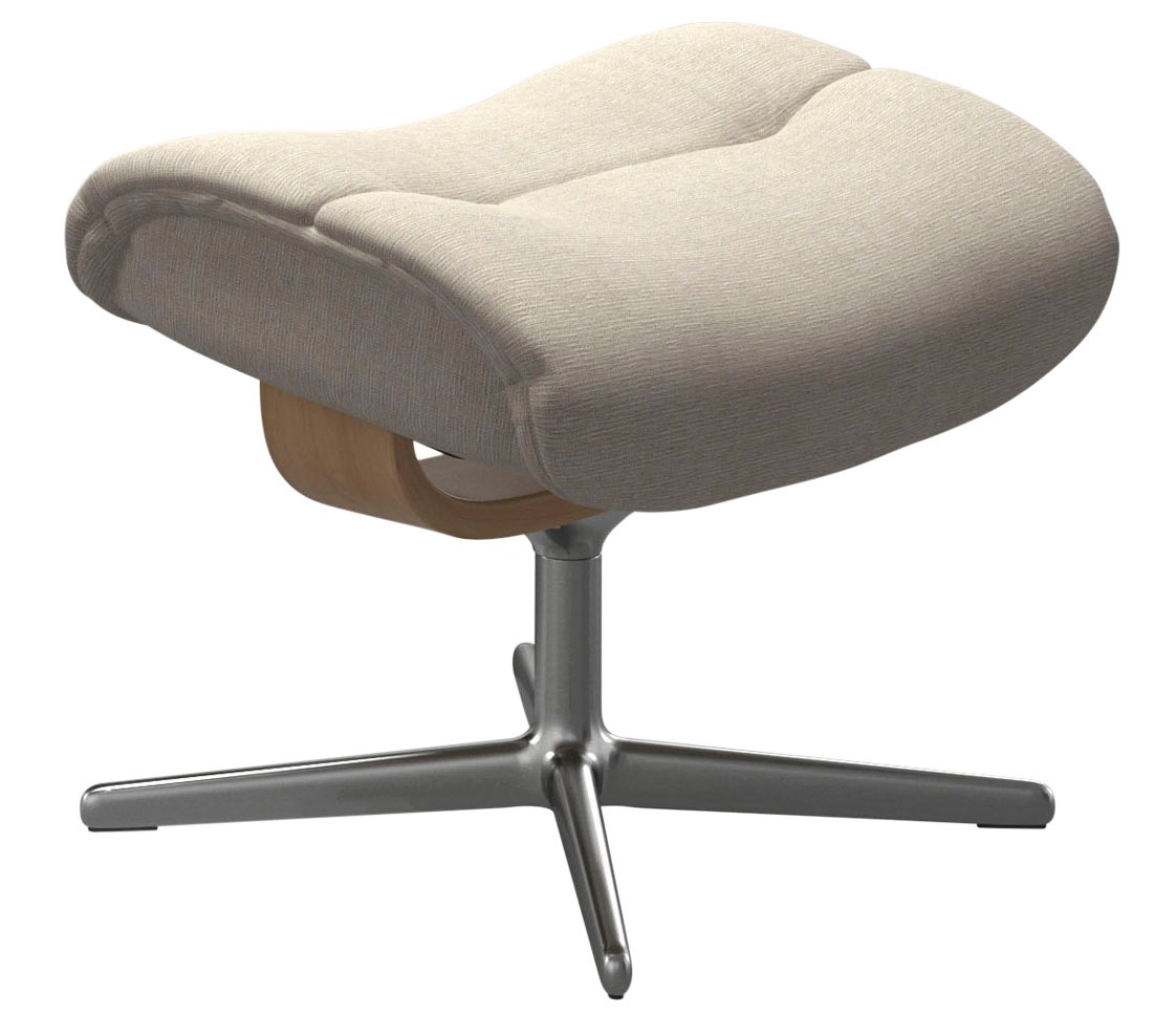 Stressless® Fußhocker »Sunrise«, mit Cross Base, Größe S, M & L, Holzakzent Eiche