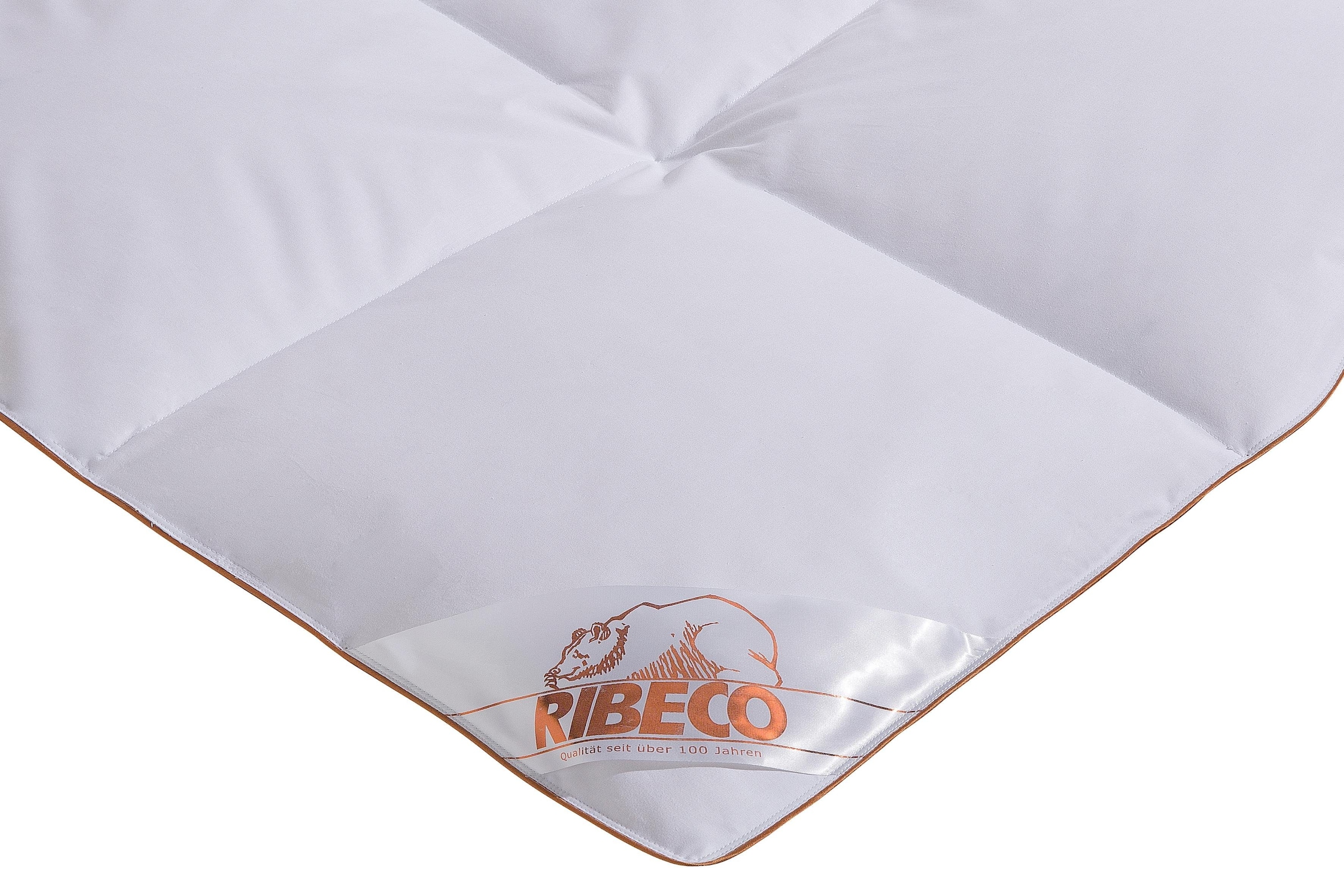 RIBECO Daunenbettdecke »Ella«, normal, Füllung 90% Daunen & 10% Federn, Bezug Baumwolle, (1 St.), Zum Top-Preis!