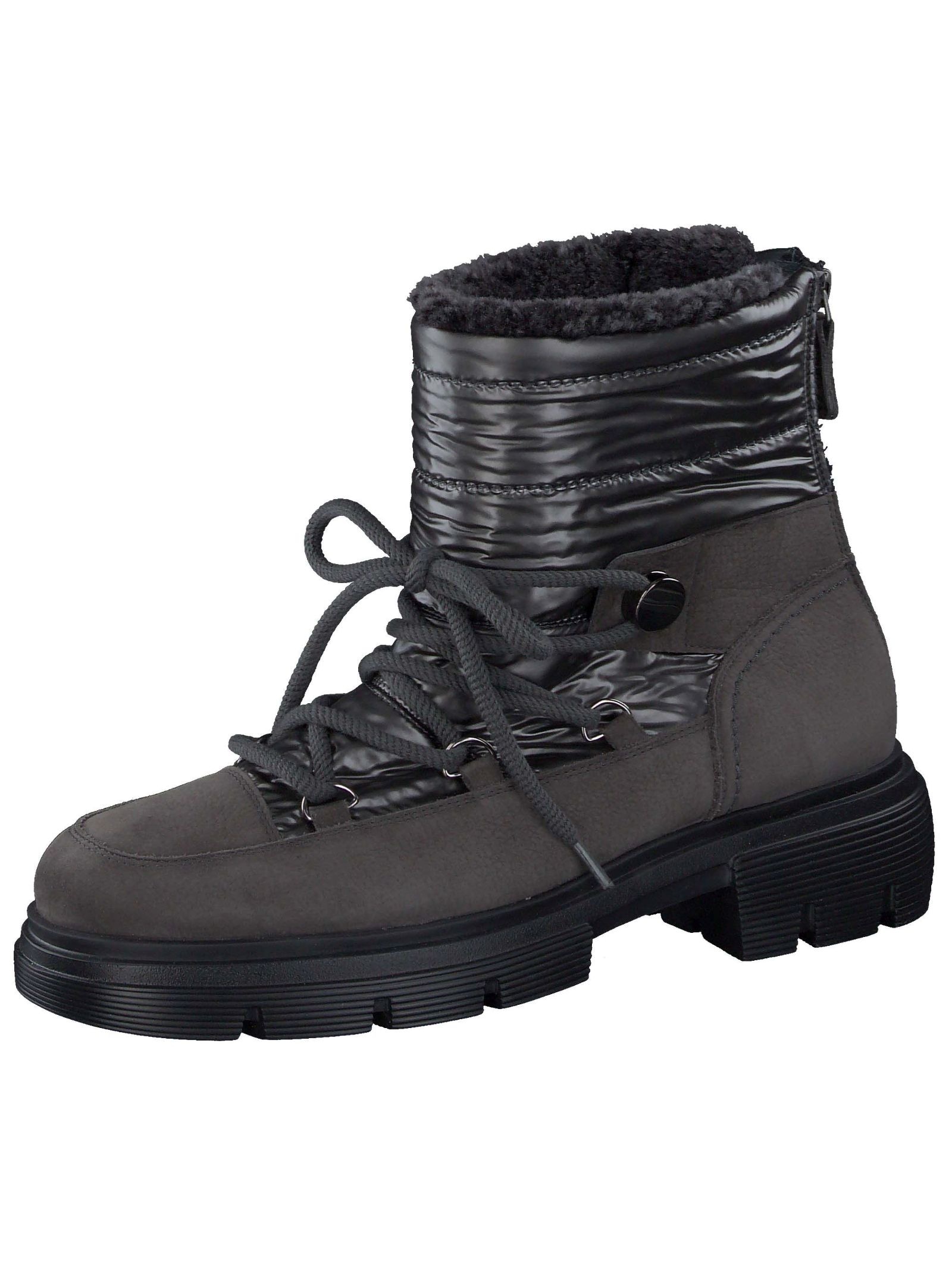 Paul Green "Paul Green Stiefelette Nubukleder/Textil"