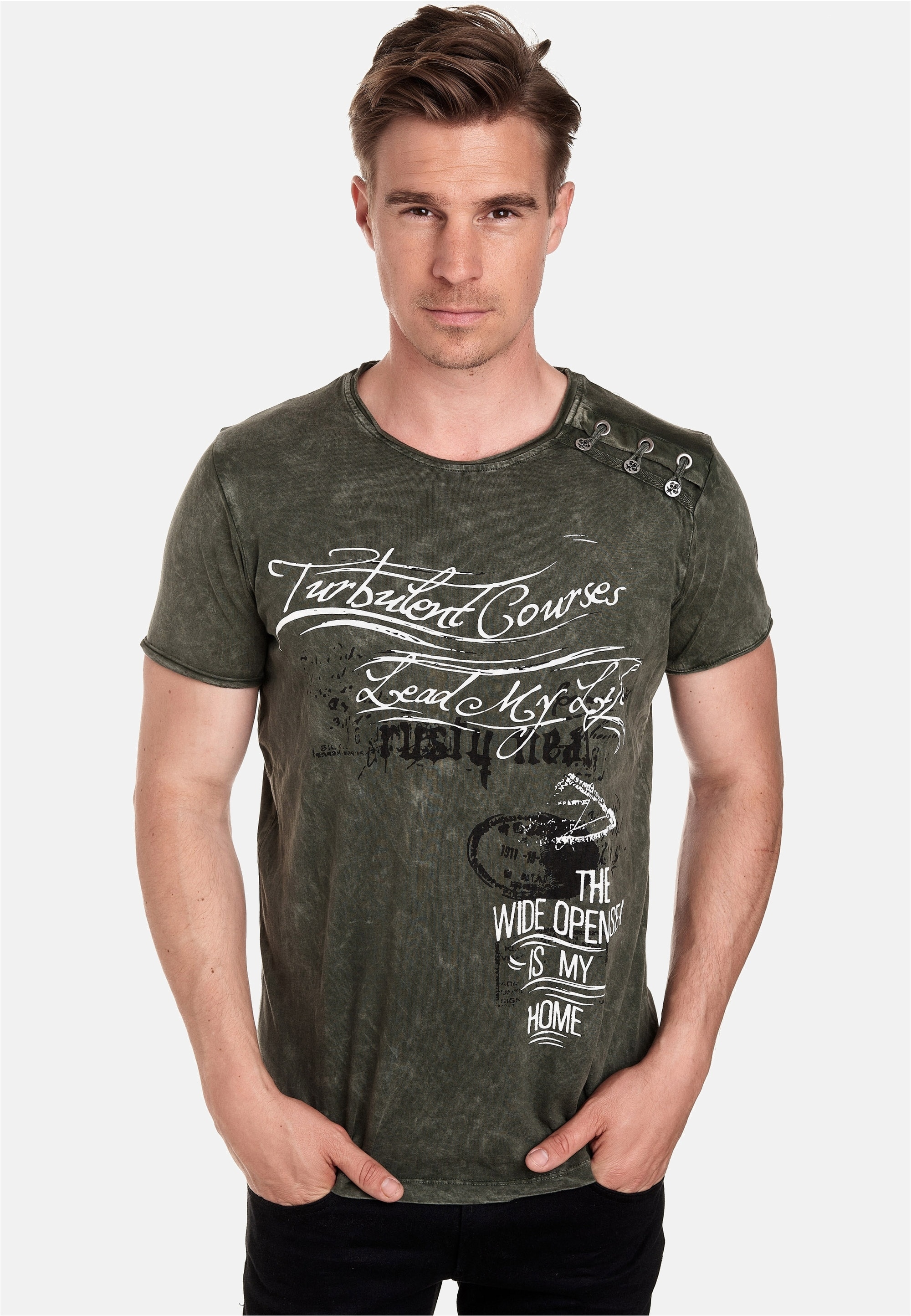 Rusty Neal T-Shirt in tollem Vintage-Look