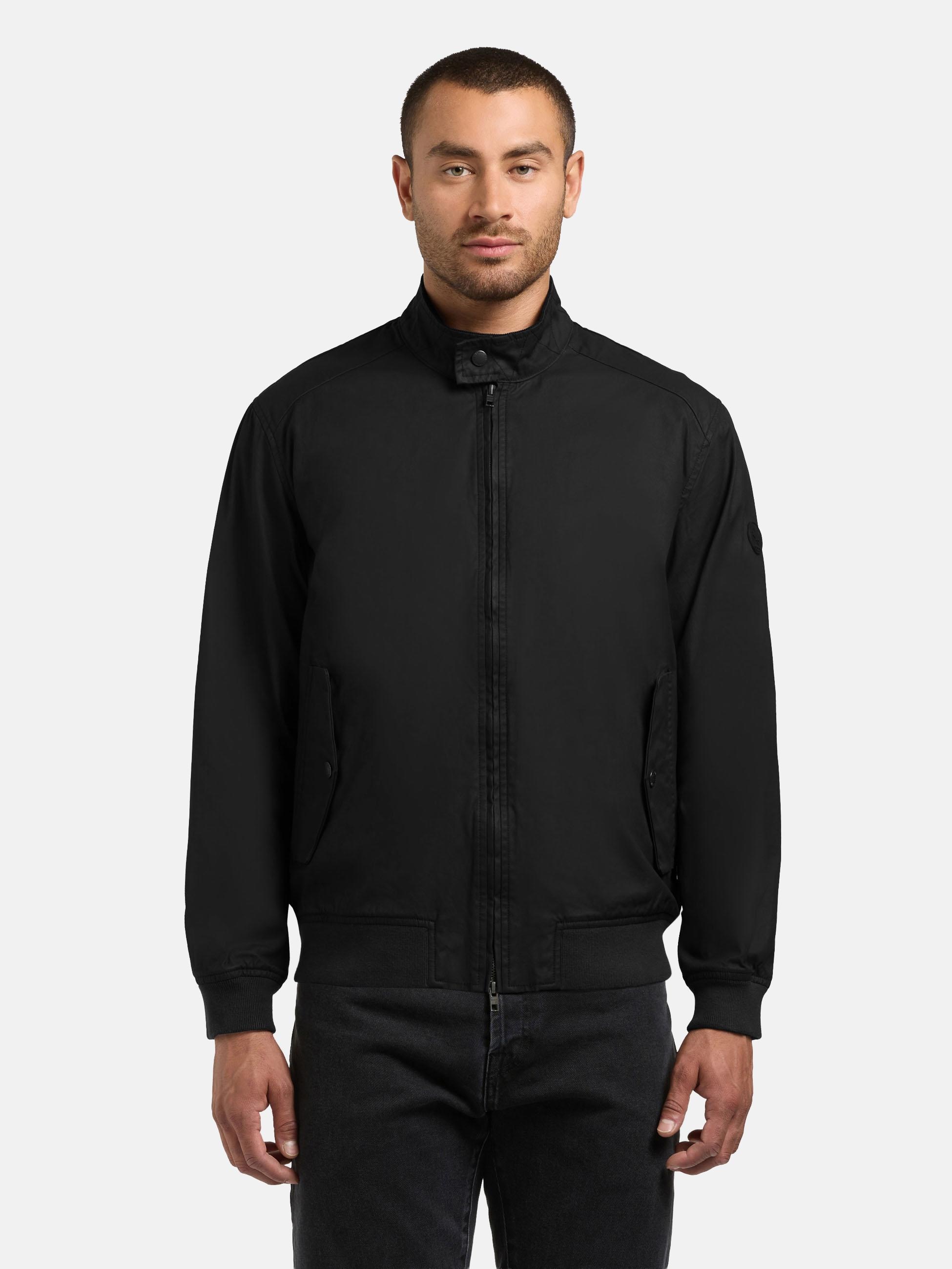 khujo Bomberjacke "Nabo" ohne Kapuze moderne Herren Fliegerjacke mit Cord am Kragen