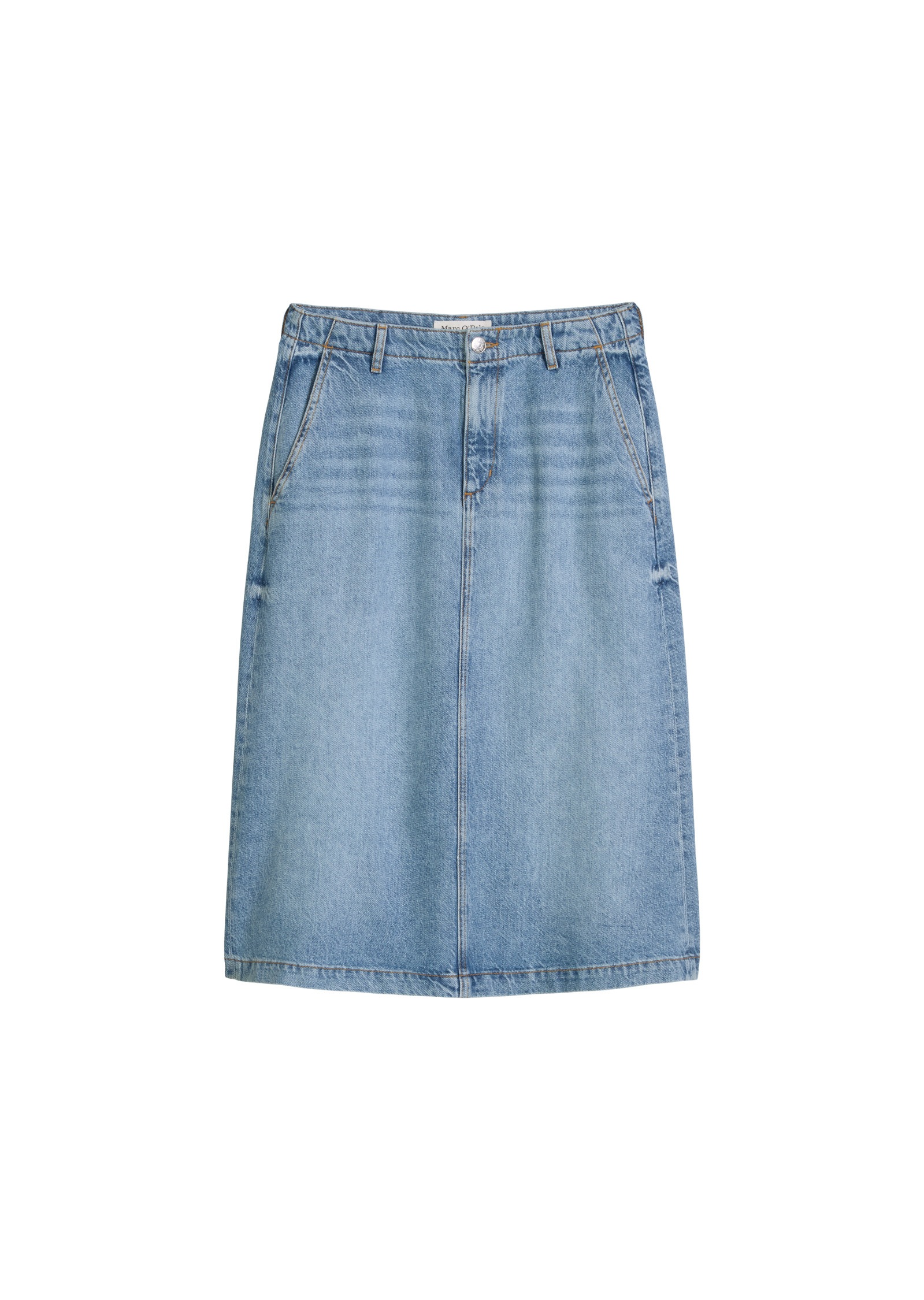 Marc O'Polo Jeansrock »aus Lyocell-Leinen-Baumwolle-Mix«