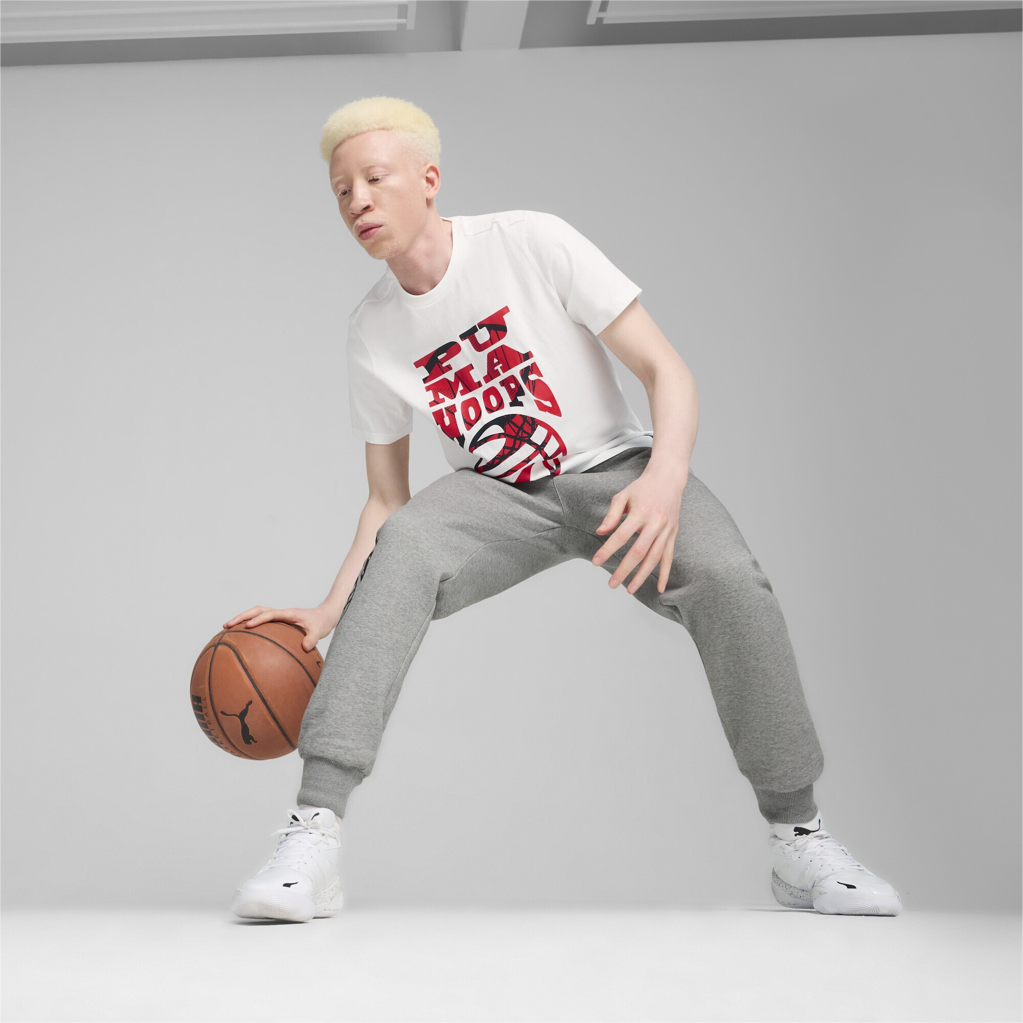 PUMA Trainingsshirt »The Hooper Basketball-T-Shirt Herren«