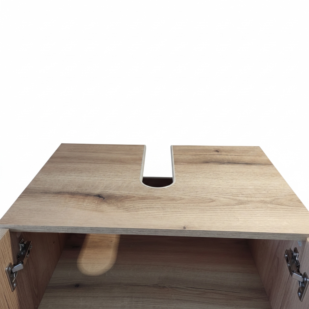 OTTO home Waschbeckenunterschrank »Amrum« Breite 60 cm dekorative Lamellenoptik