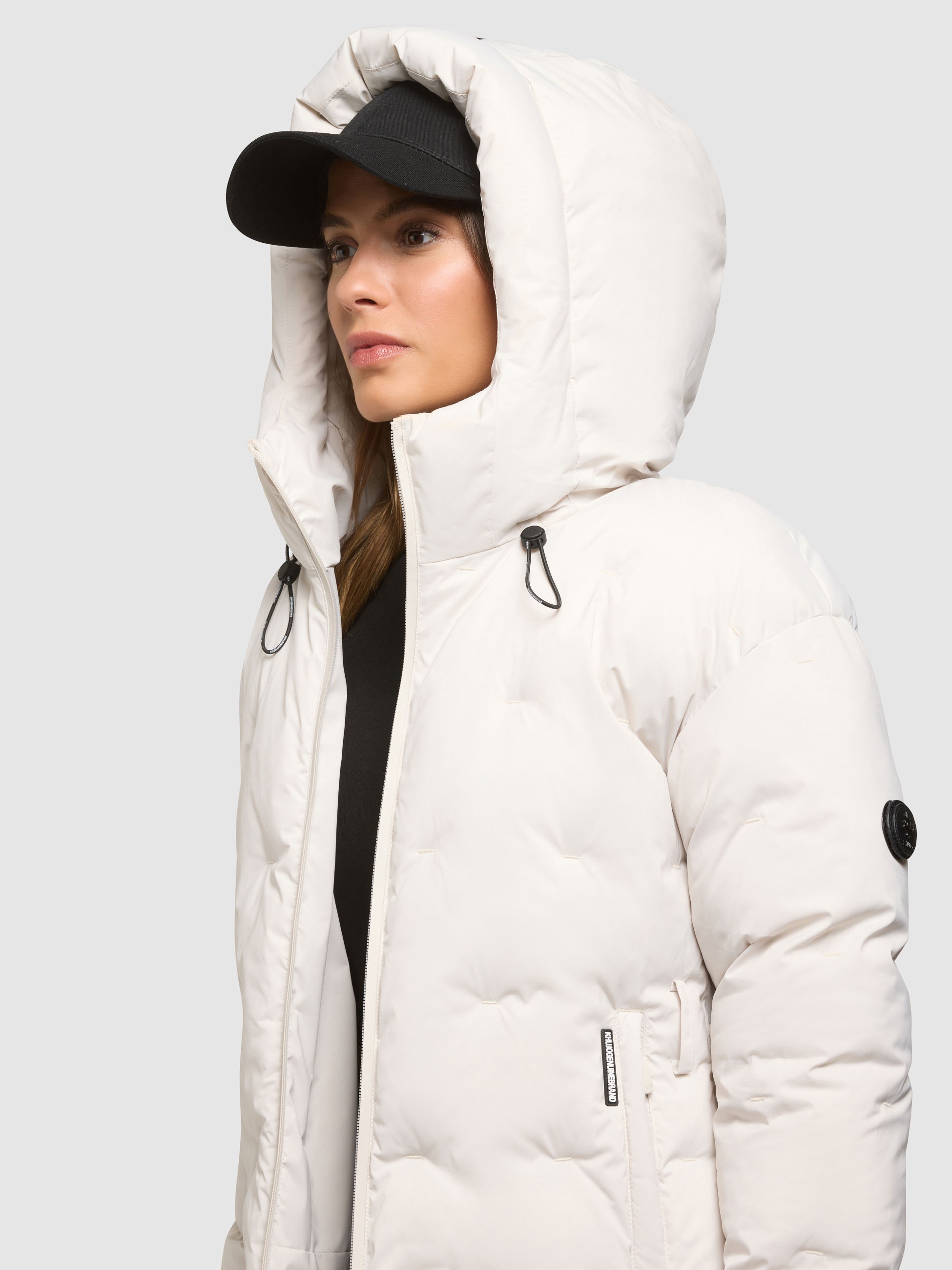 khujo Steppjacke »ROSELYN WITH BAG« mit Kapuze