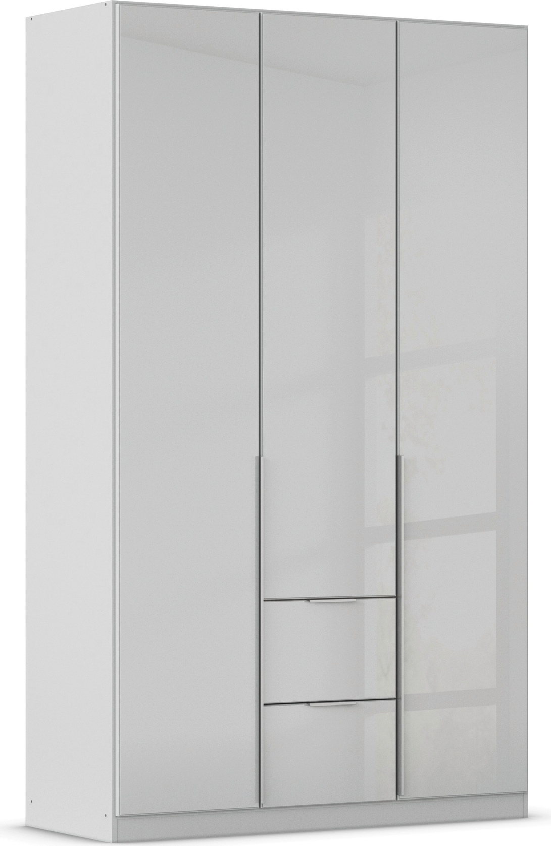 OTTO home Drehtürenschrank "Kleiderschrank Kleiderschränke Schrank Garderobe AGORDO mit Glasfront" in zwei Griff-Farben, Breiten 91-360 cm, mit Außenschubkästen, in 7 Breiten und 2 Höhen MADE IN GERMANY
