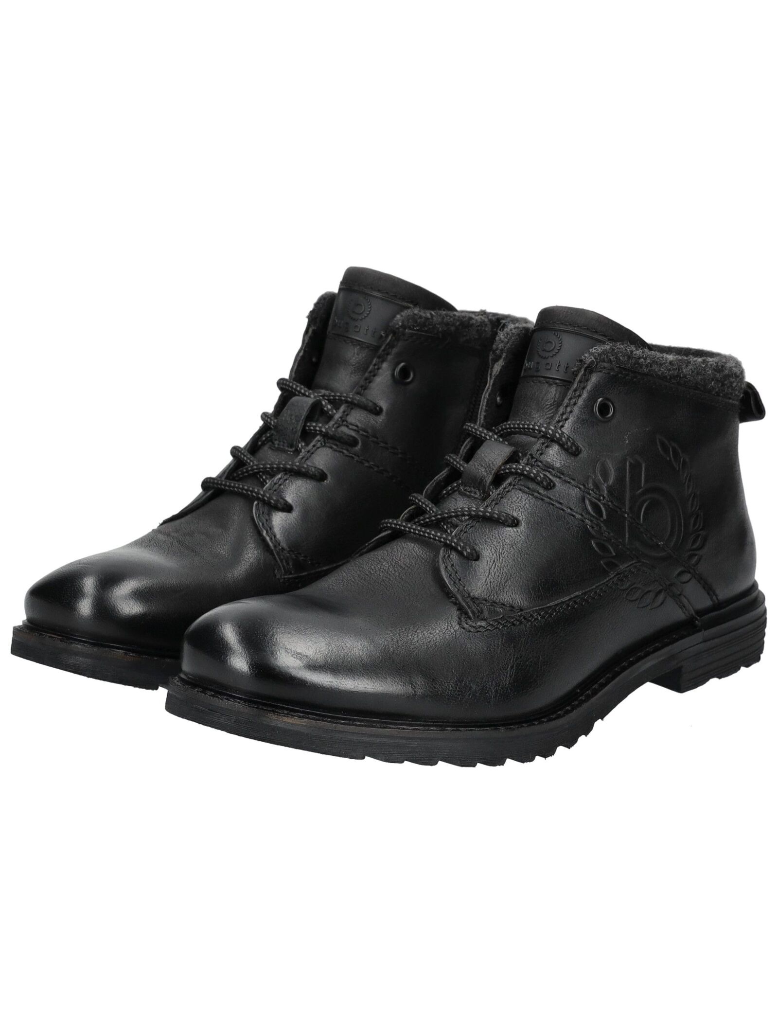 bugatti Schnürstiefelette »bugatti Stiefelette Leder«