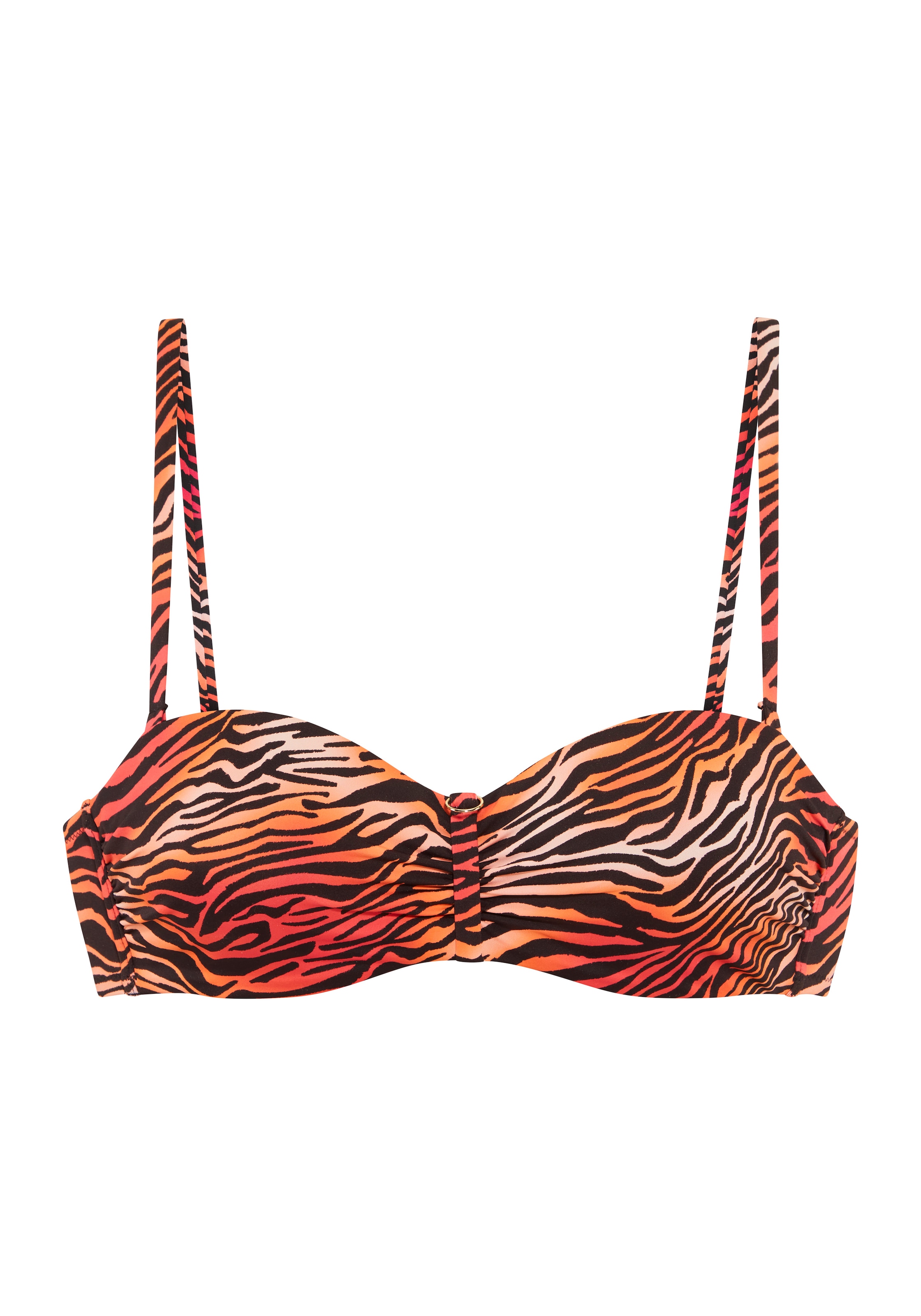 Bruno Banani Bügel-Bandeau-Bikini mit verschiedenen Tragevarianten