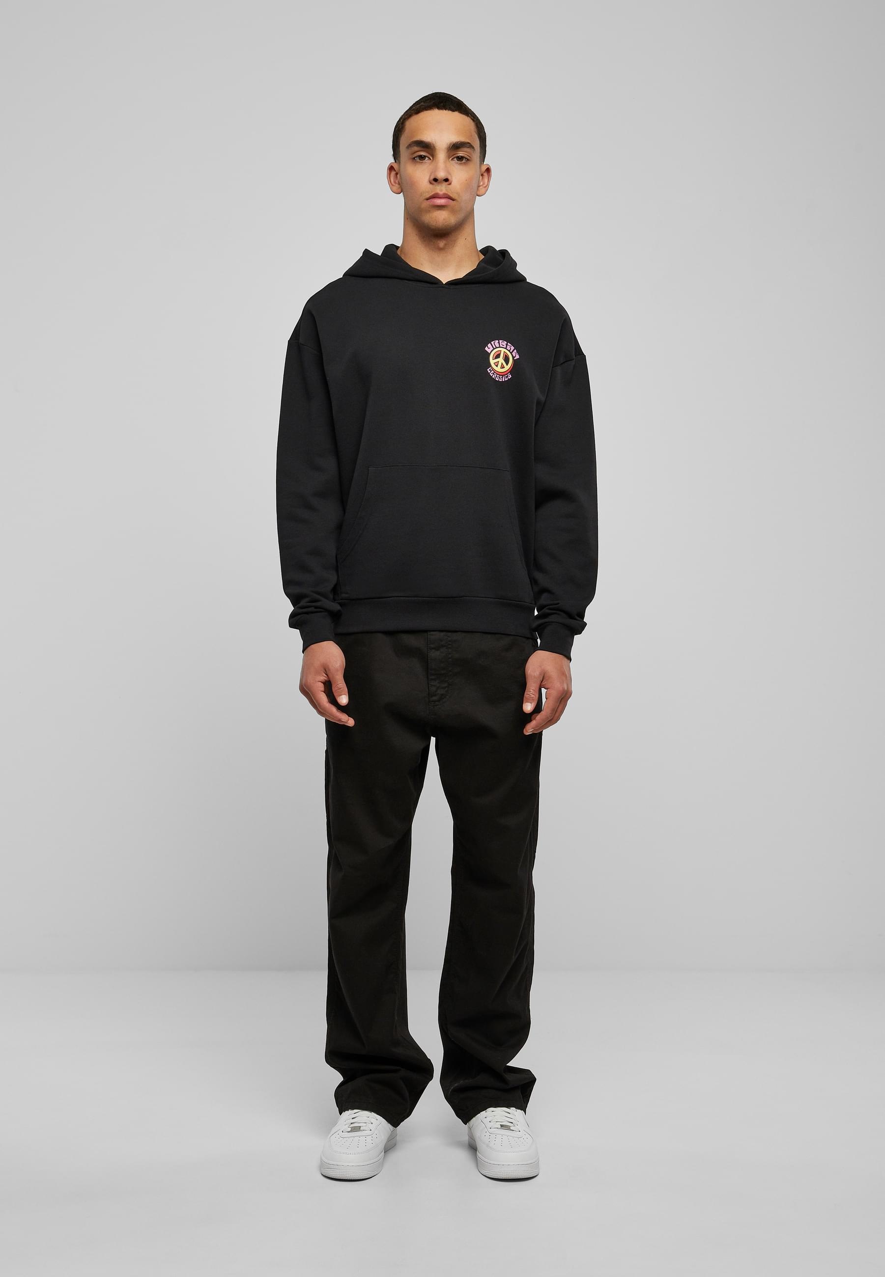 URBAN CLASSICS Sweatshirt »Urban Classics Herren Big Peace Hoody«, (1 tlg.)