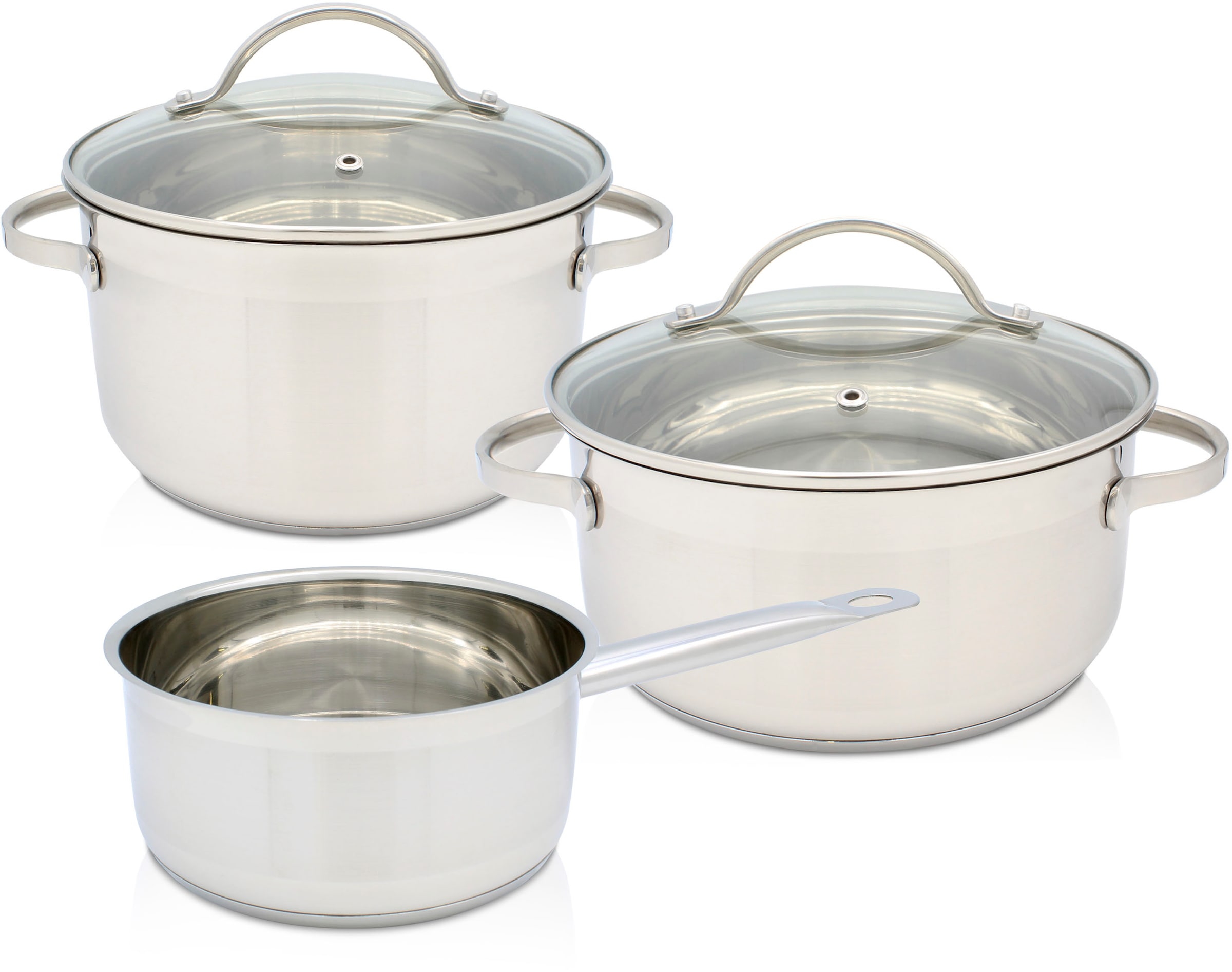 Krüger Topf-Set "Ohio" Set, 1x Bratentopf Ø 20 cm, 1x Fleischtopf Ø 16 cm, günstig online kaufen