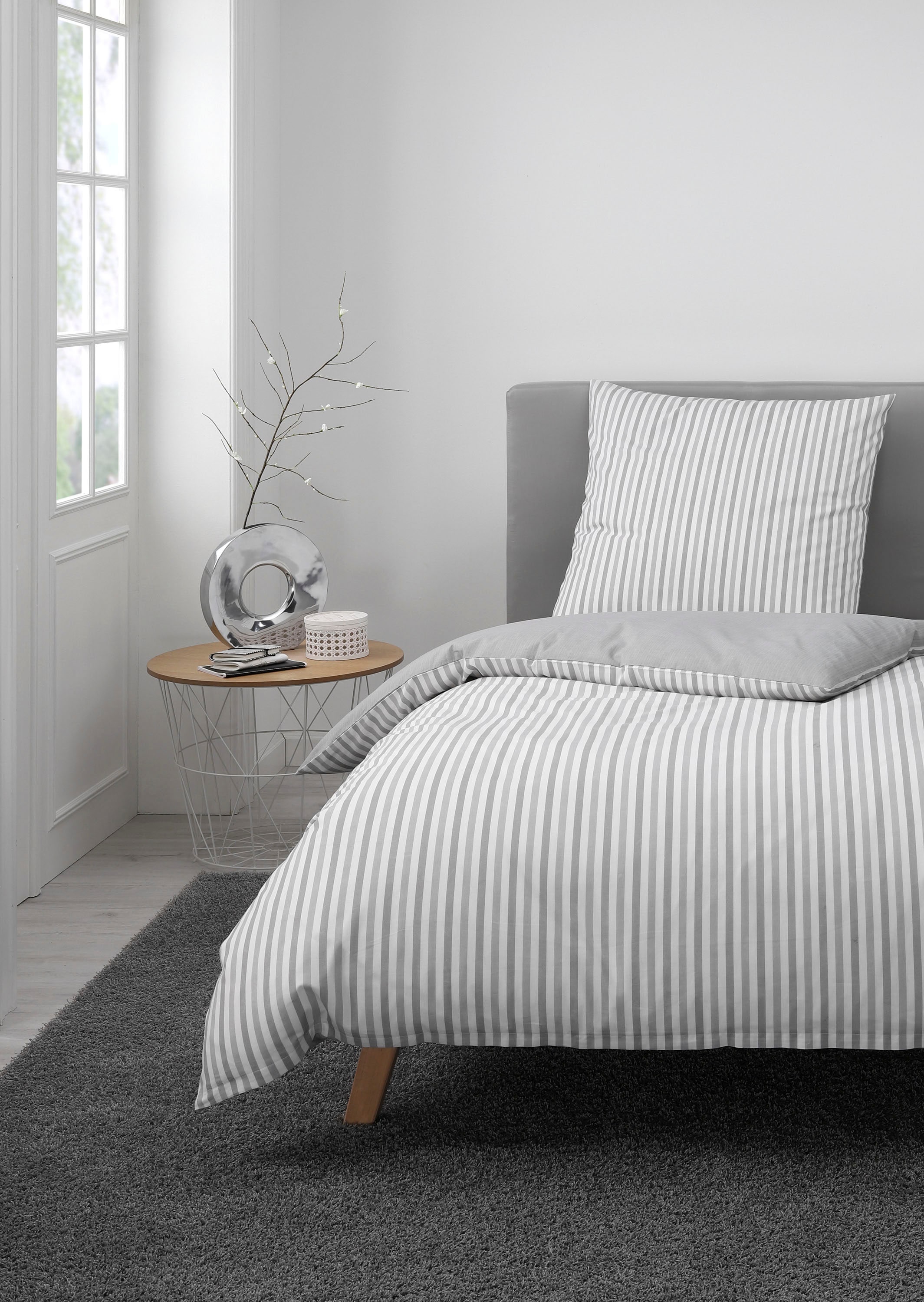 Esprit Wendebettwäsche »Herringbone«, mit Fischgrät-Muster