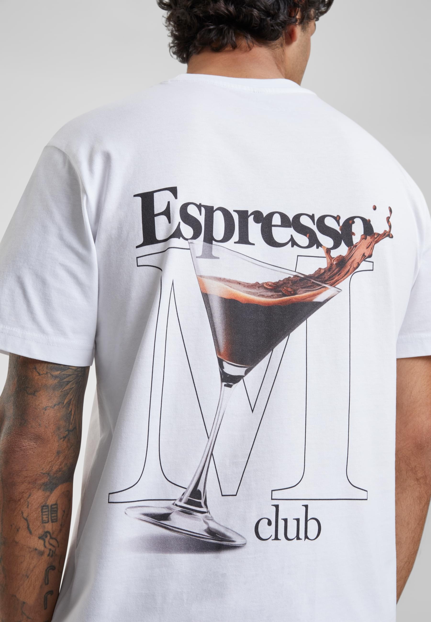 MisterTee T-Shirt »MisterTee Herren Espresso M Club Tee« 1 Stk. tlg.