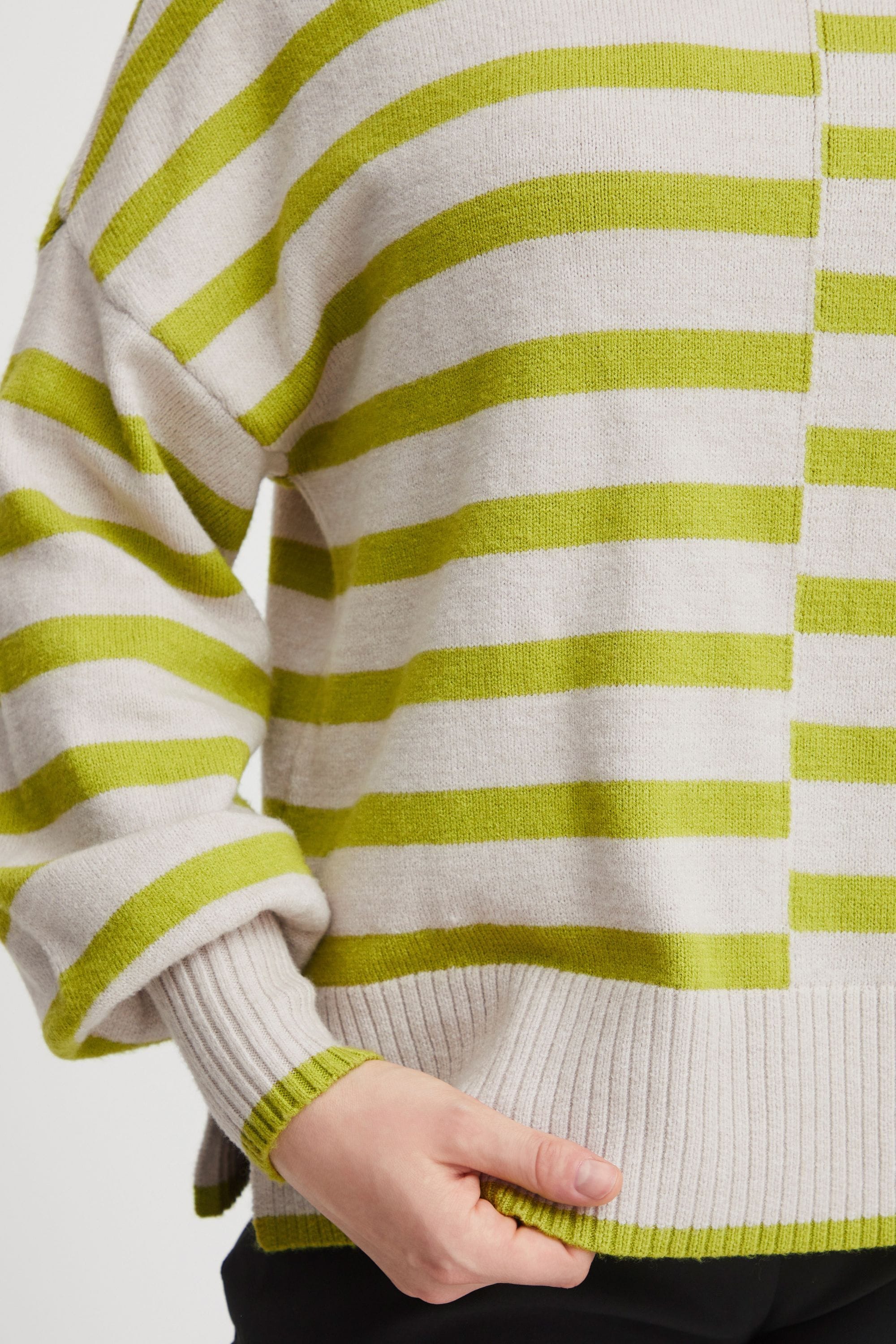 fransa Strickfleece-Pullover »Strickpullover FRBitte«